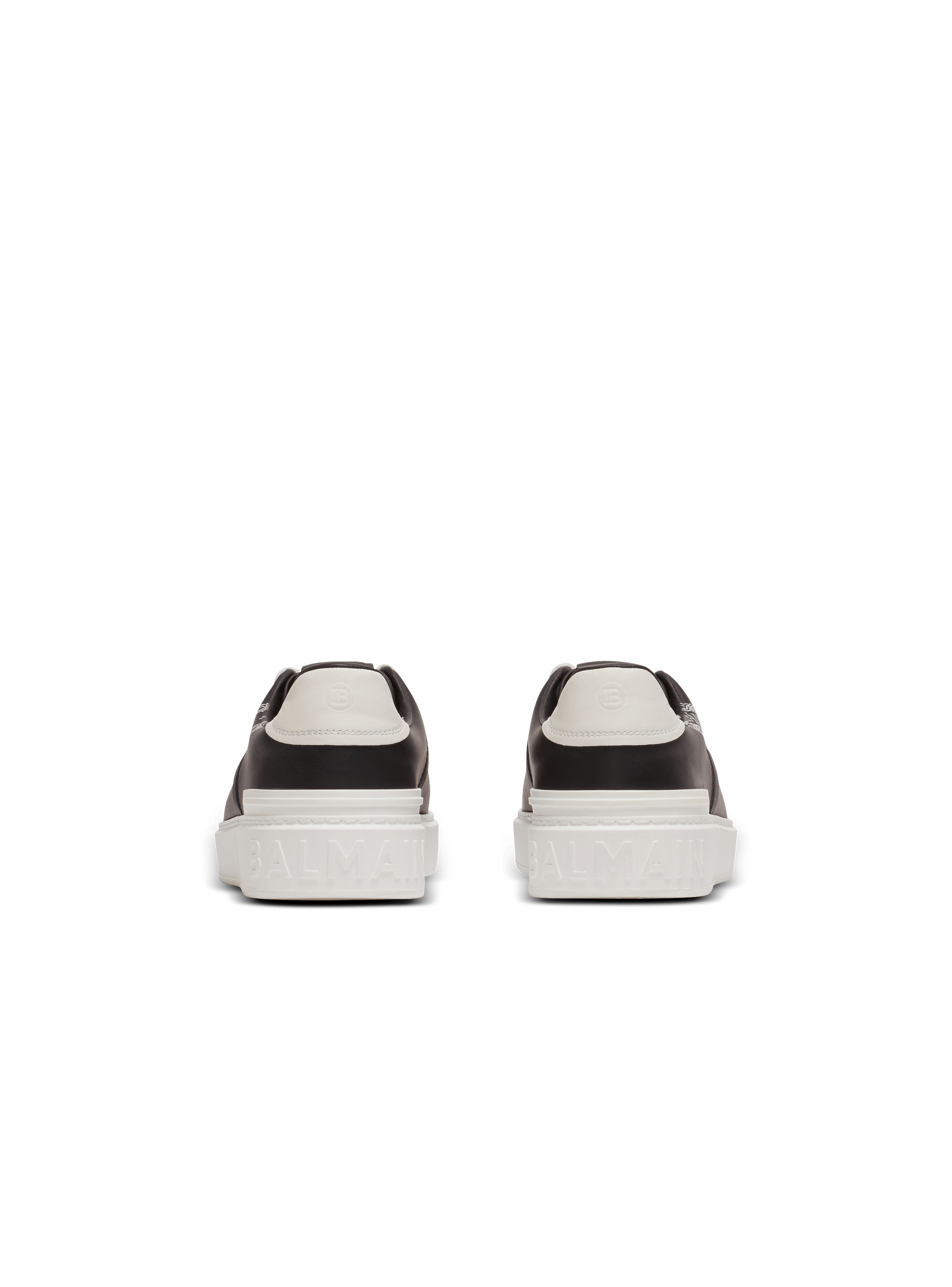 B-Court printed calfskin trainers