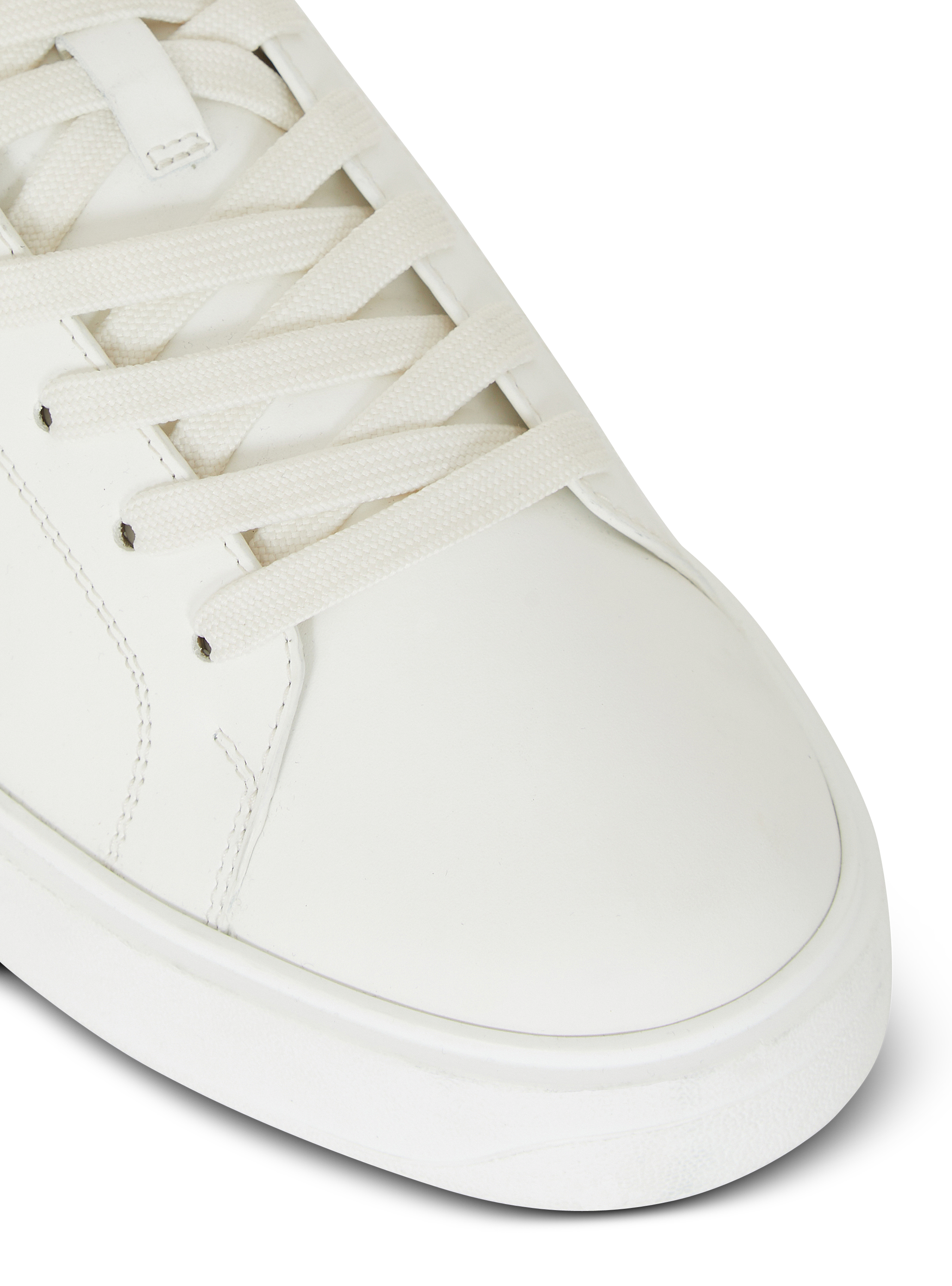 スニーカー BALMAIN FW25 'B-Court' sneakers (FM1VI288LVTR 0PA) B-Court trainers in calfskin - Men | BALMAIN