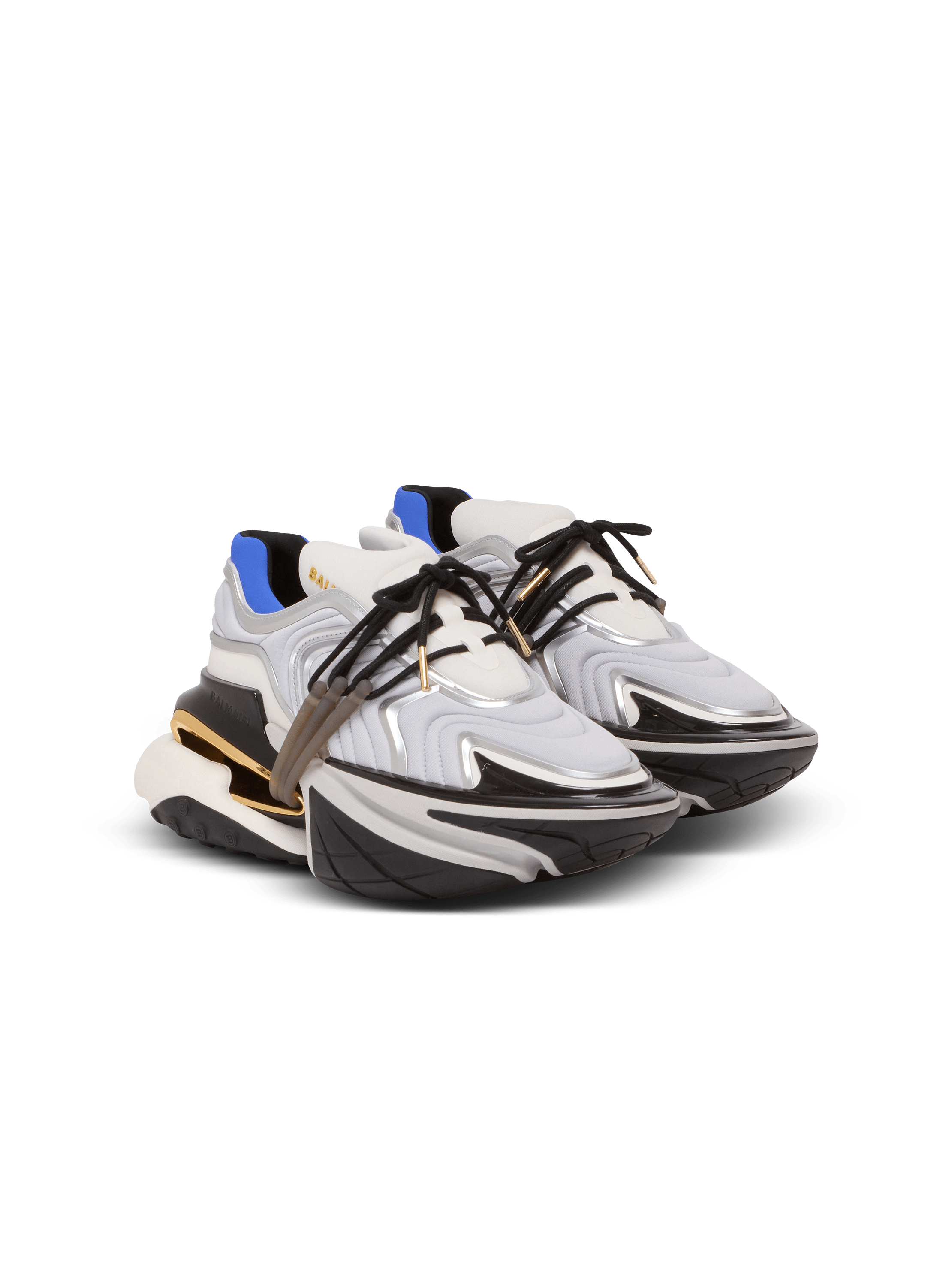 BALMAIN☆Unicorn Wave ネオプレン ロゴ スニーカー Unicorn Wave trainers in neoprene - Men | BALMAIN