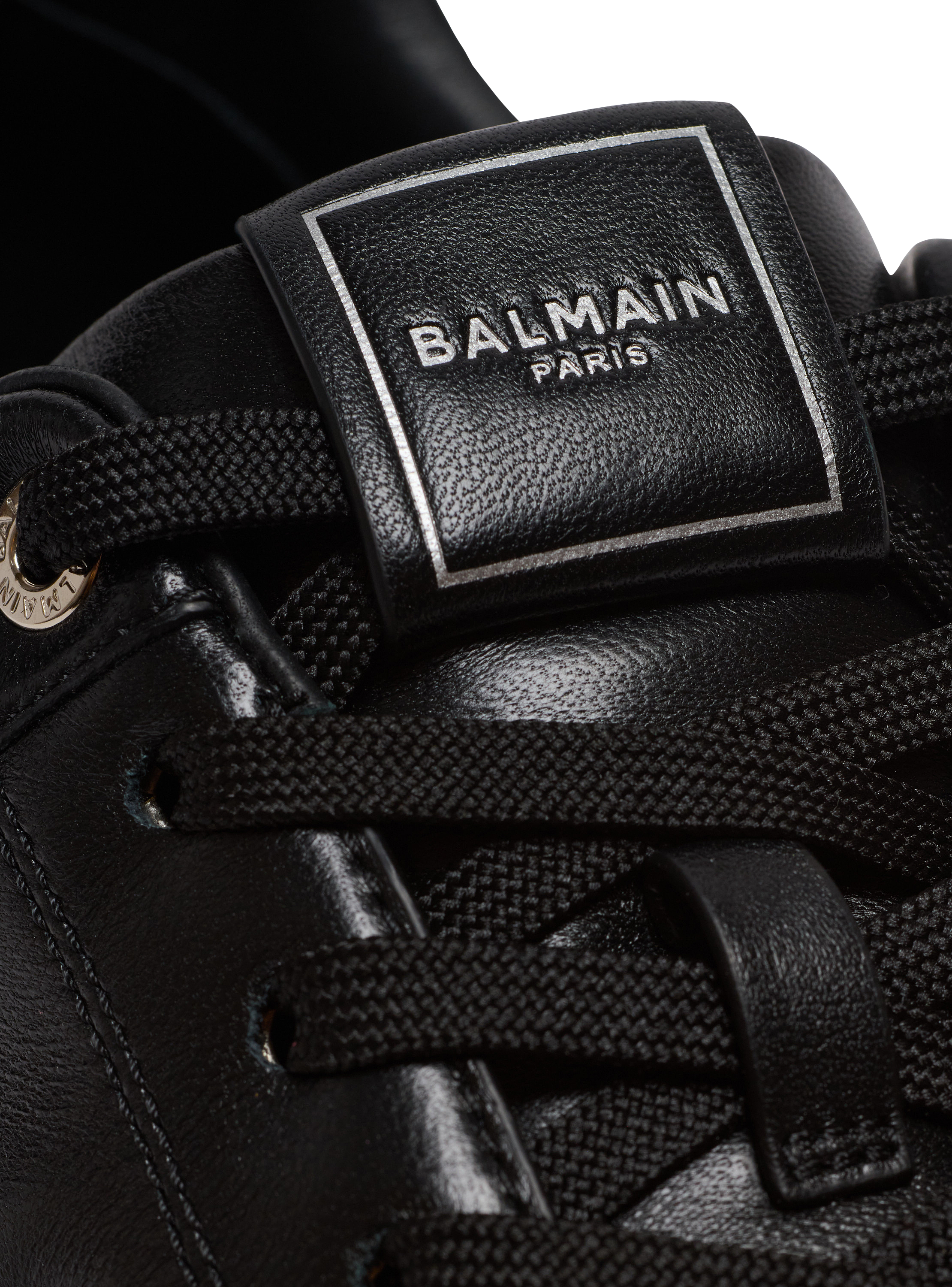 B-Court trainers in calfskin