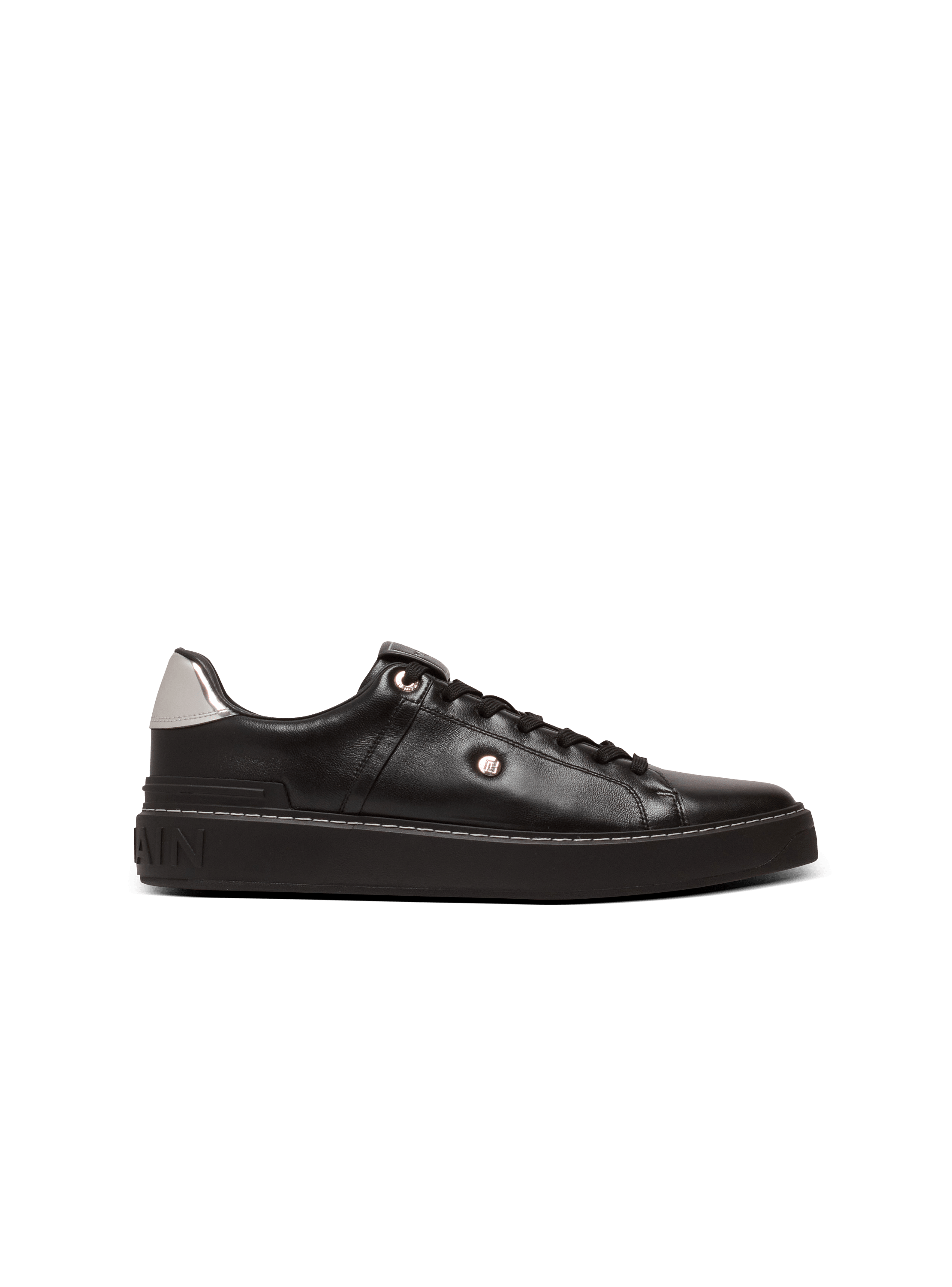B-Court trainers in calfskin
