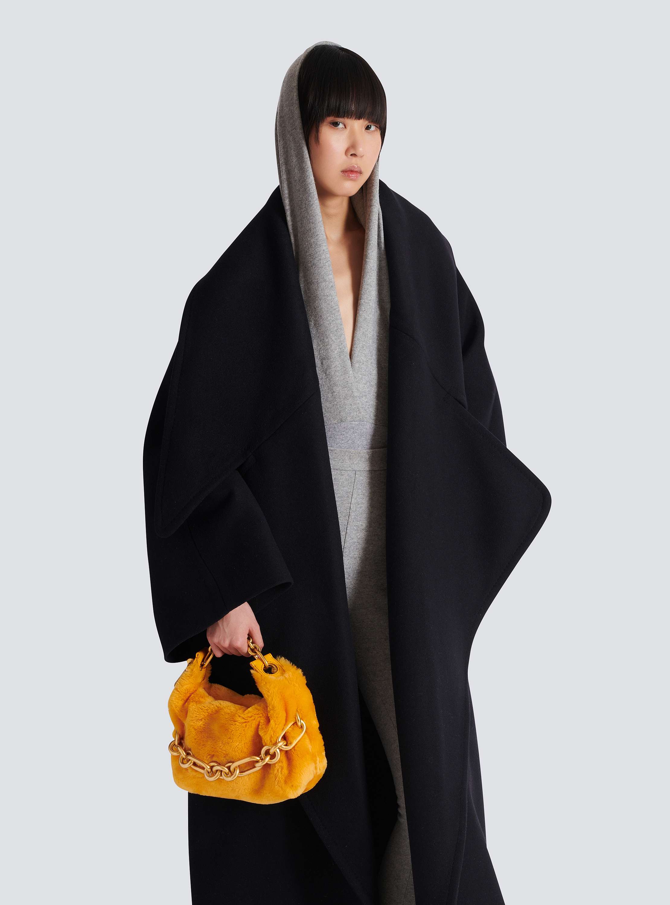 Mini Sync bag in shearling