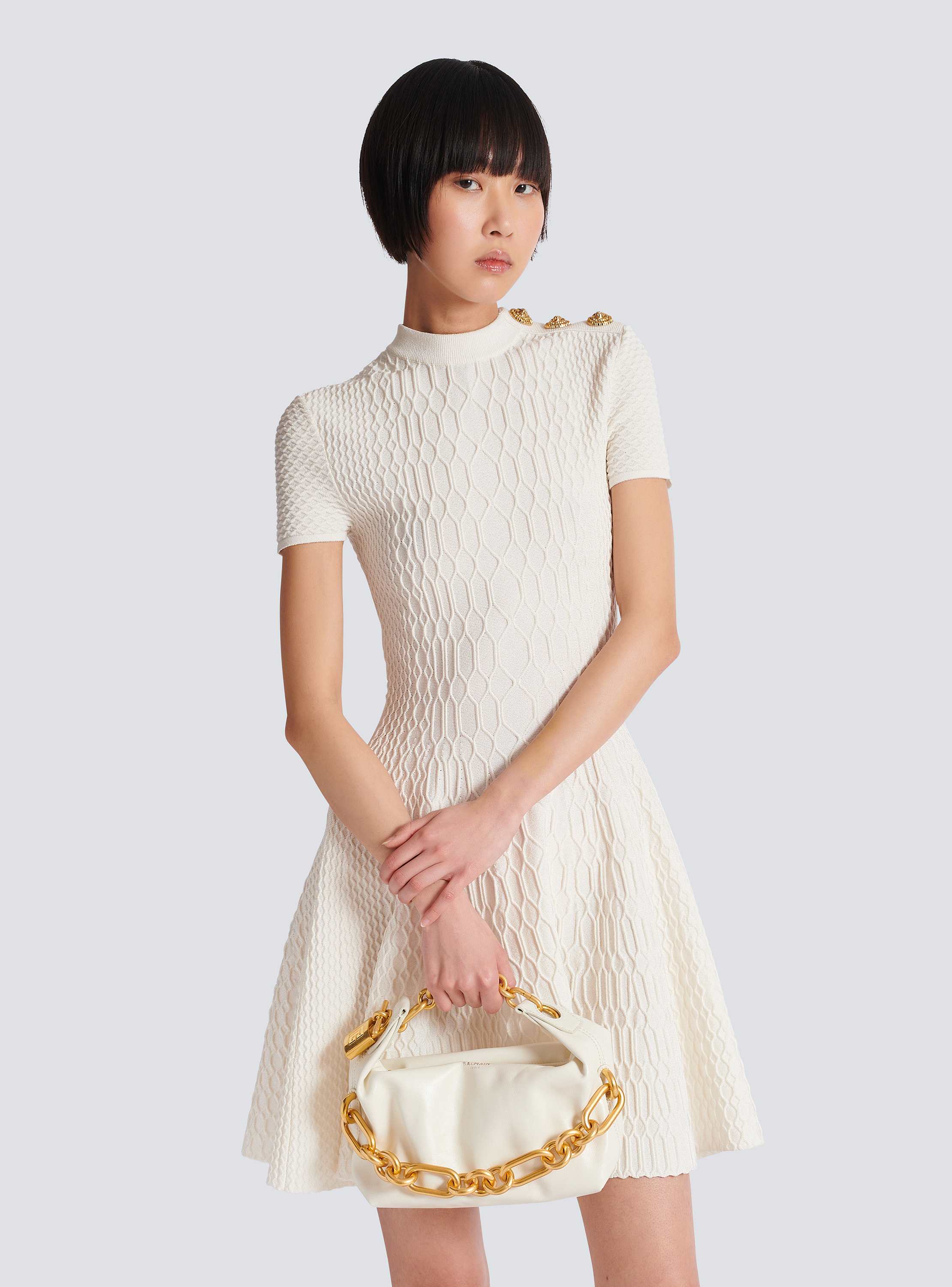 Mini Sync bag in calfskin leather