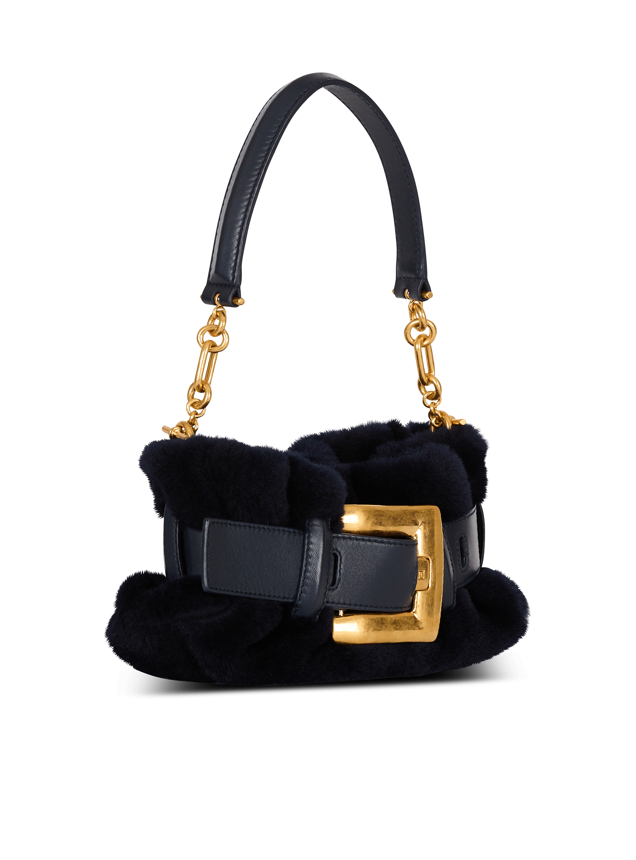 Mini Anthem bag in shearling