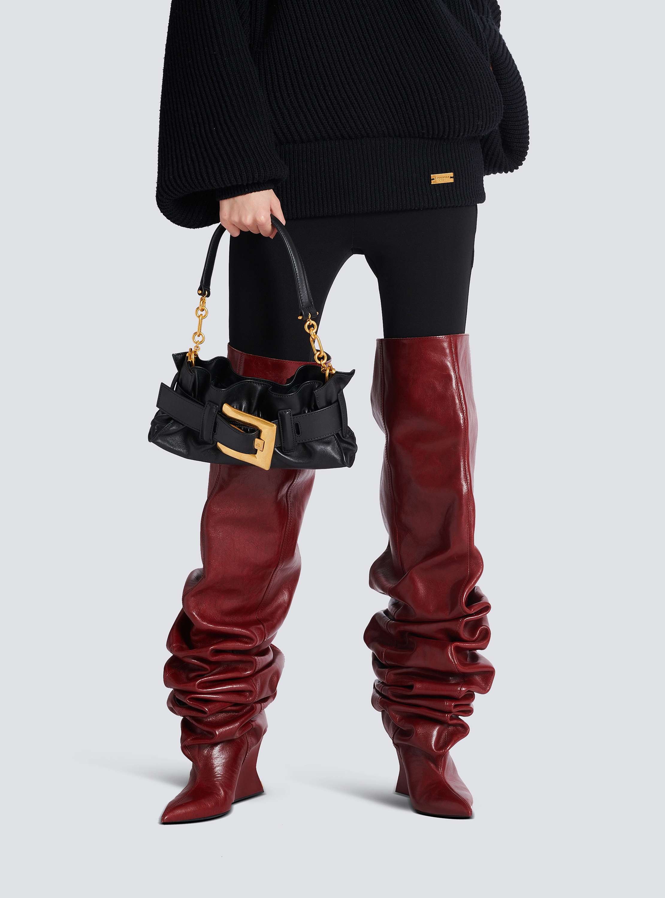 Mini Anthem bag in calfskin leather