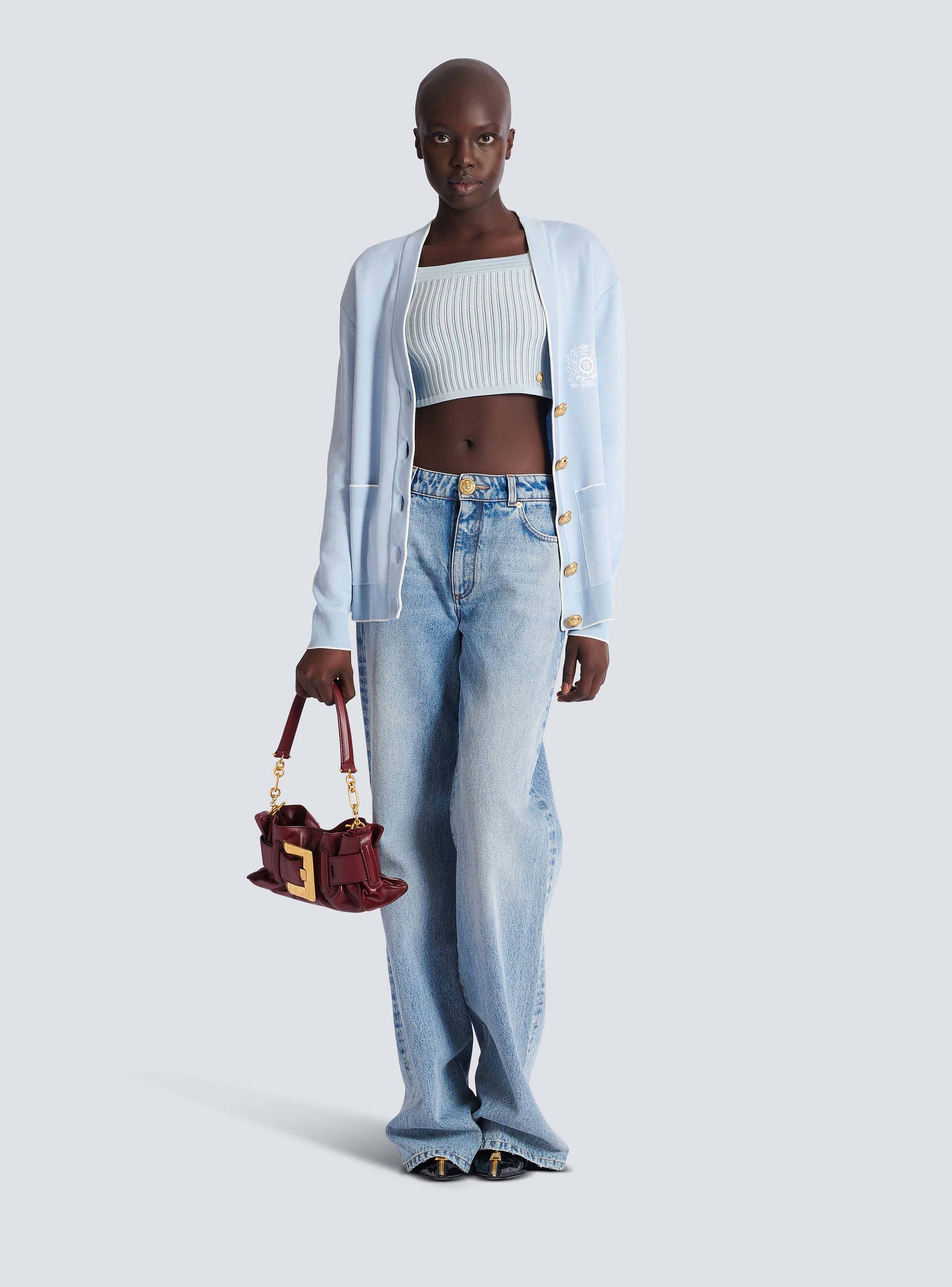 Mini Anthem bag in calfskin leather