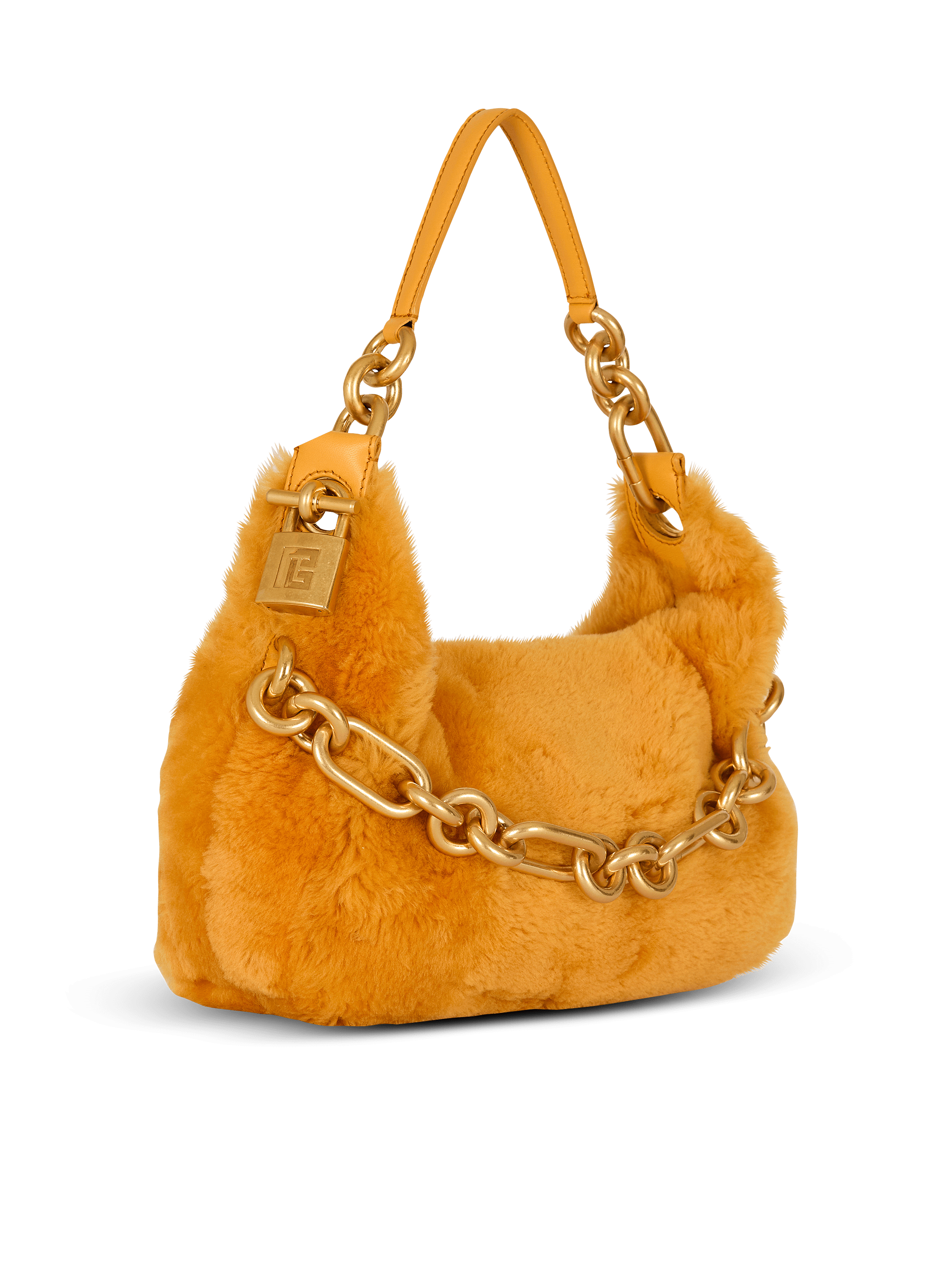 Medium Sync bag in shearling