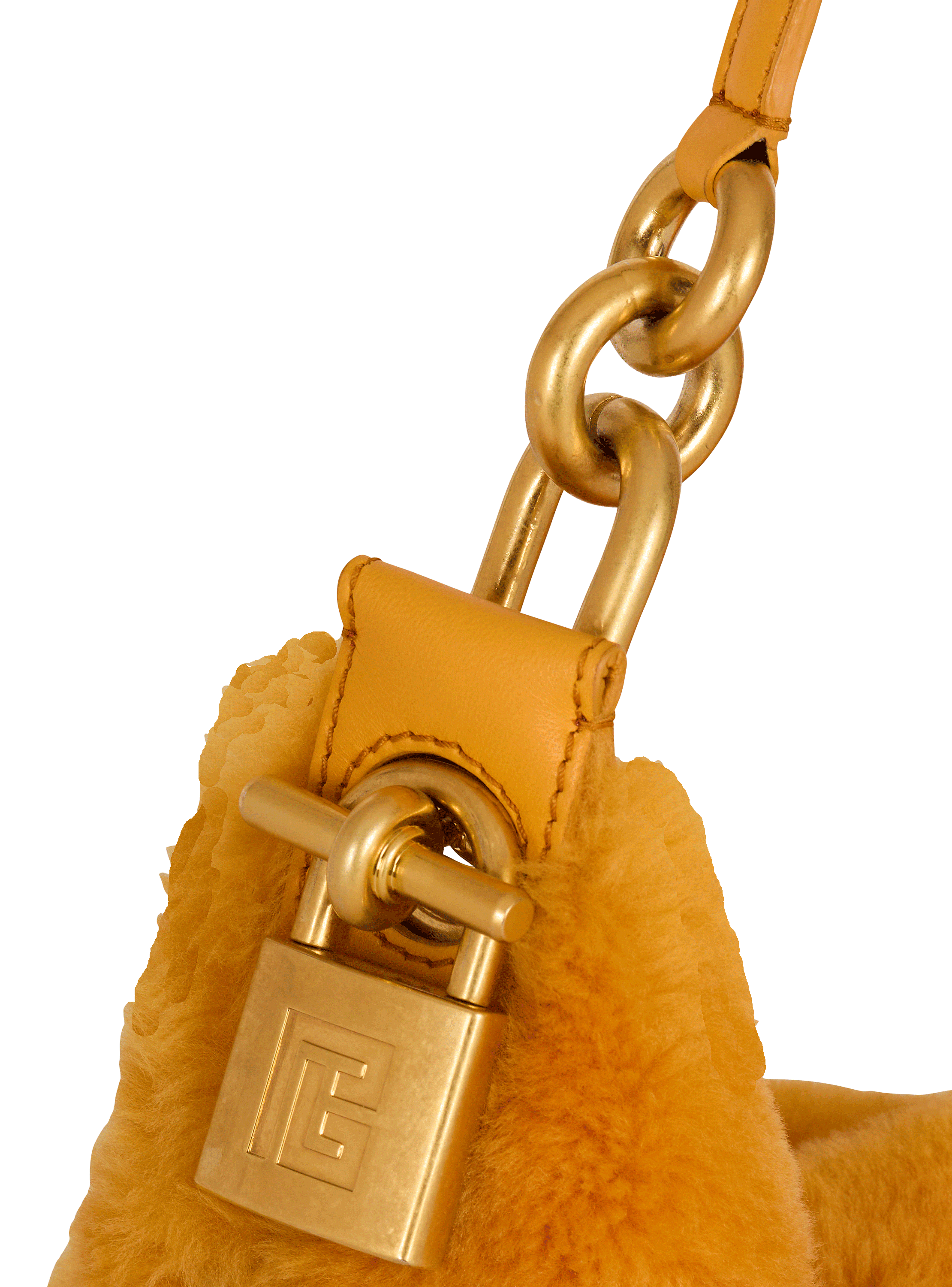 Medium Sync bag in shearling