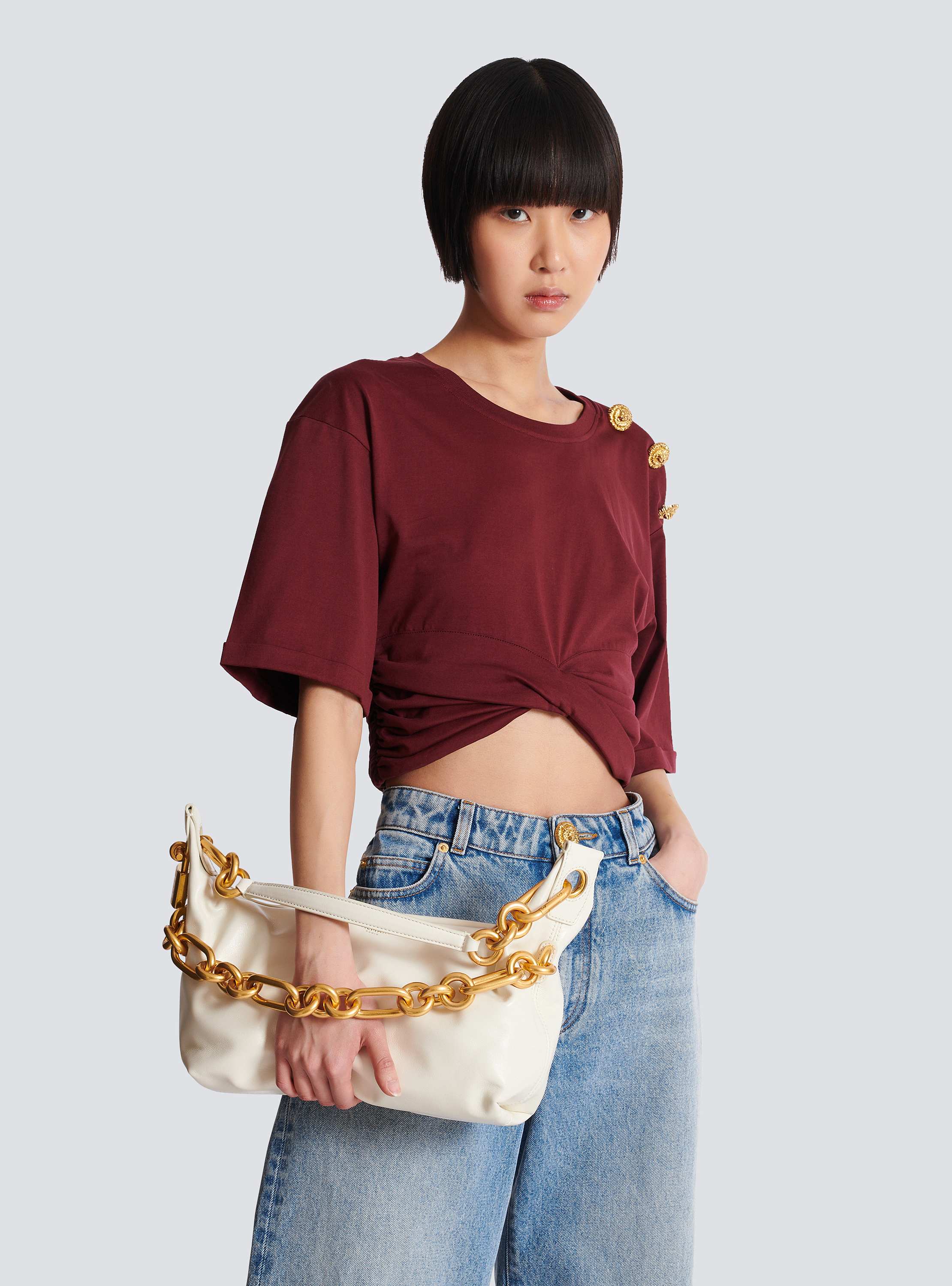 Medium Sync bag in calfskin leather 