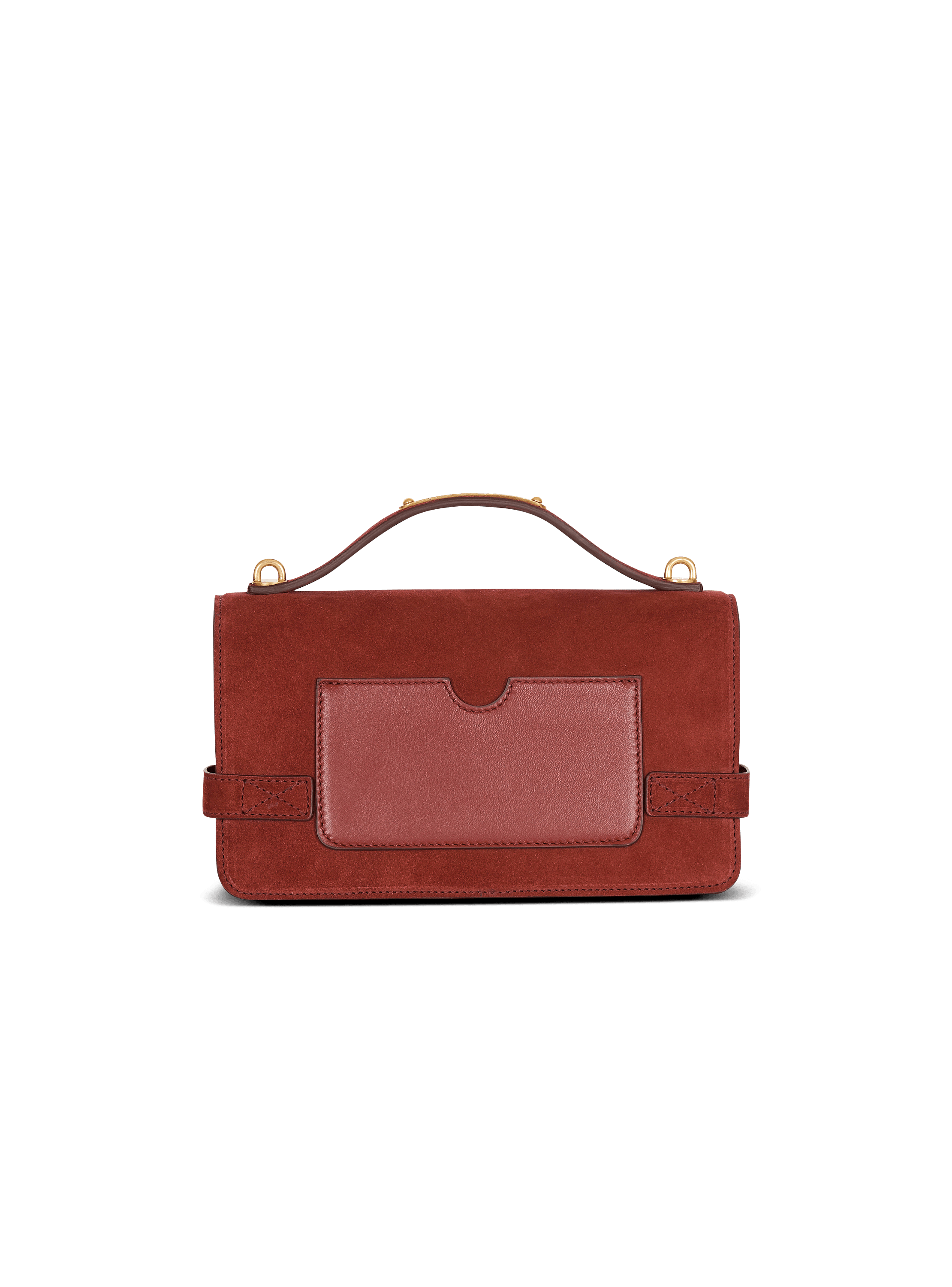 B-Buzz Shoulder 24 bag in suede