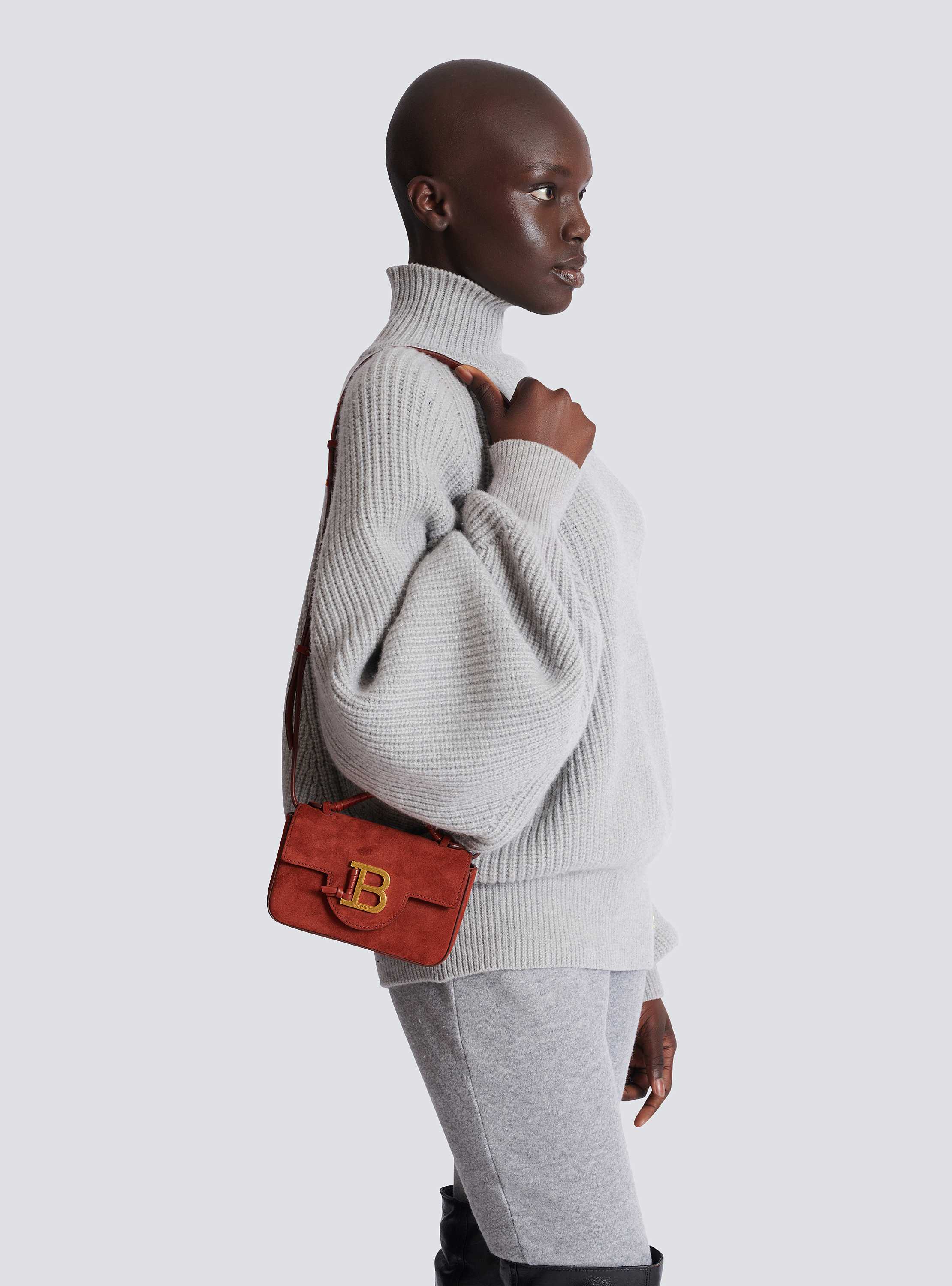 Suede B-Buzz 17 Mini bag