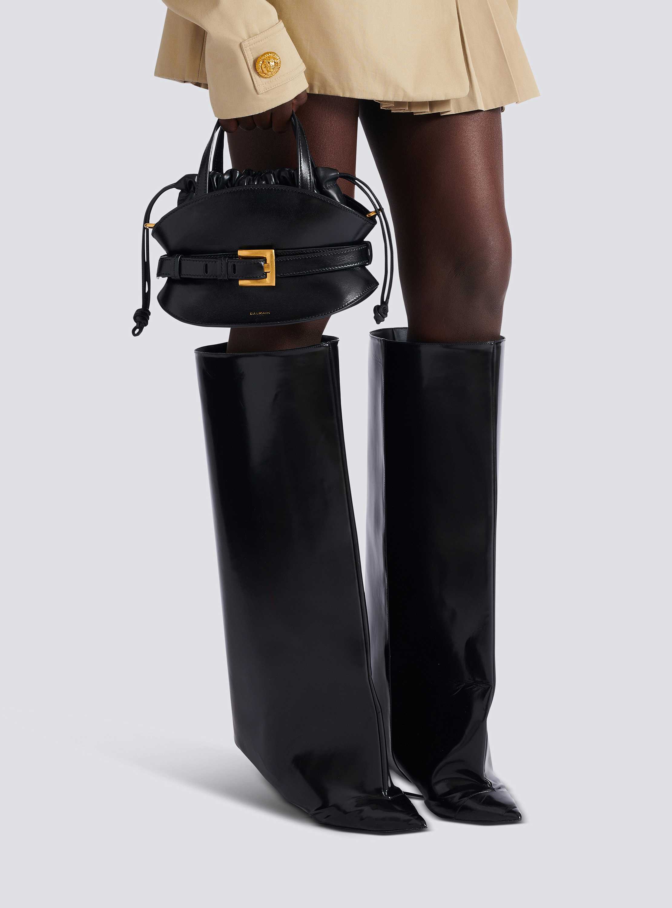 Shuffle Mini bag in calfskin leather