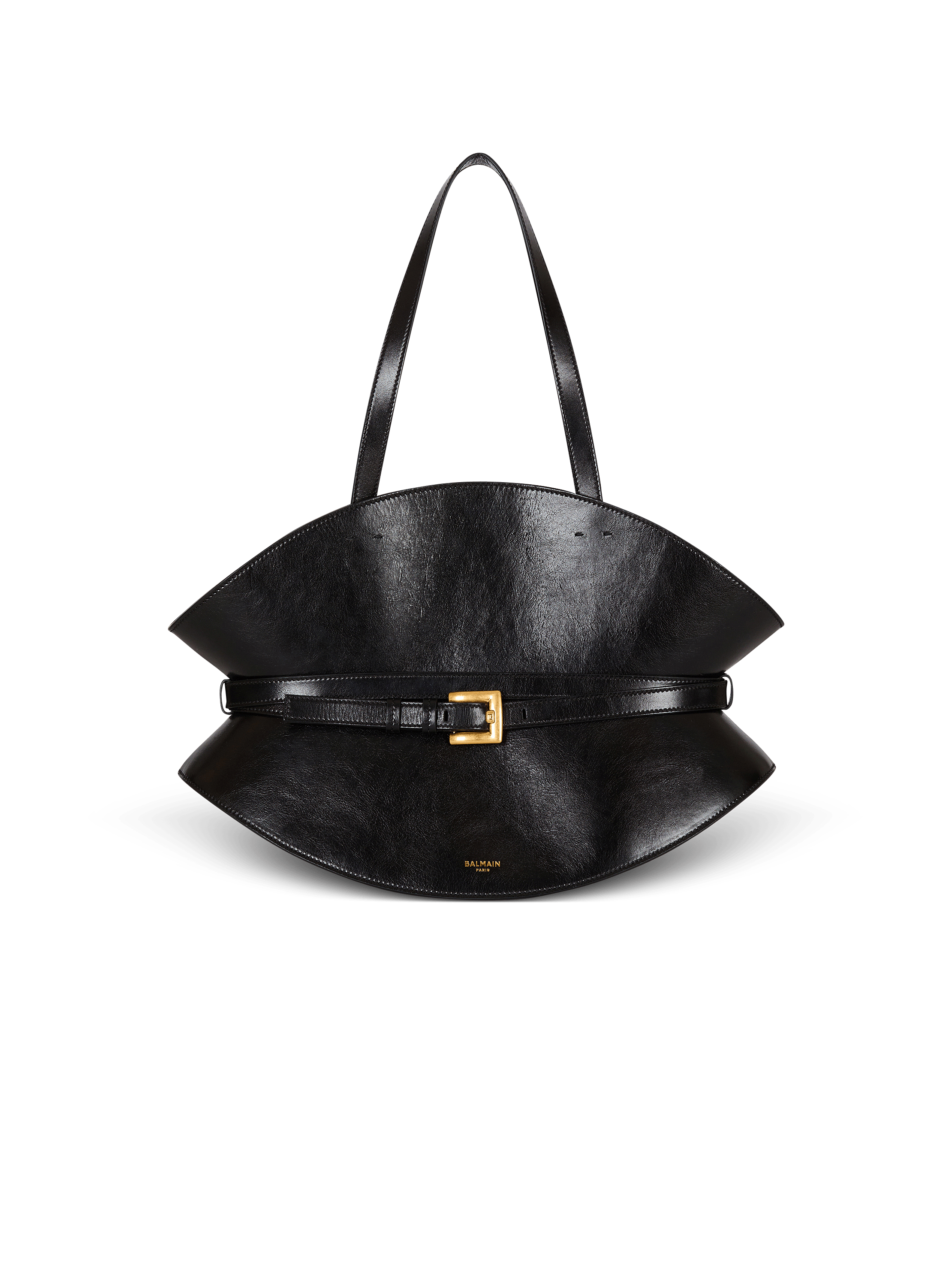Medium Shuffle bag in calfskin leather