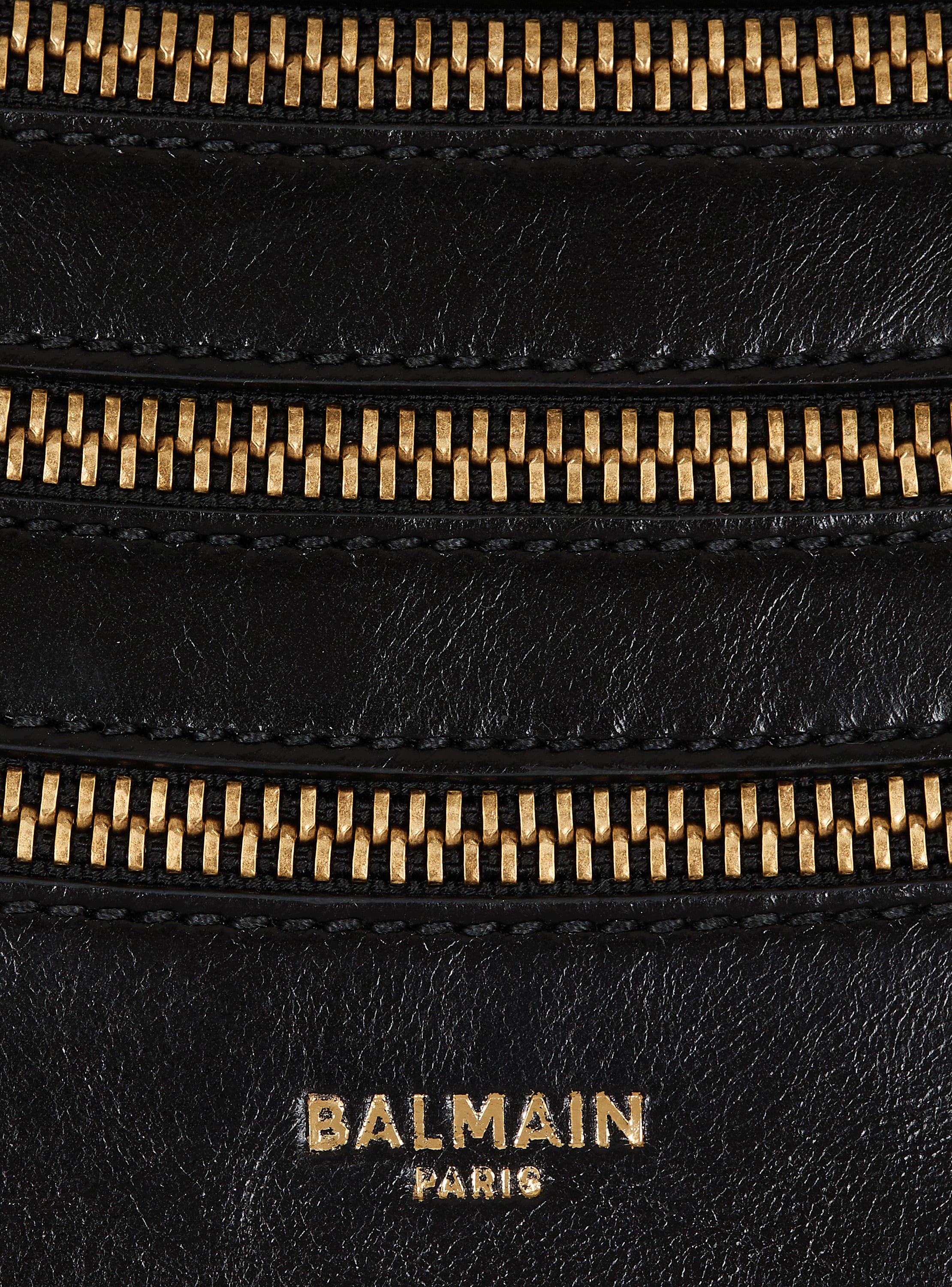 Medium Shuffle Zips bag in calfskin leather