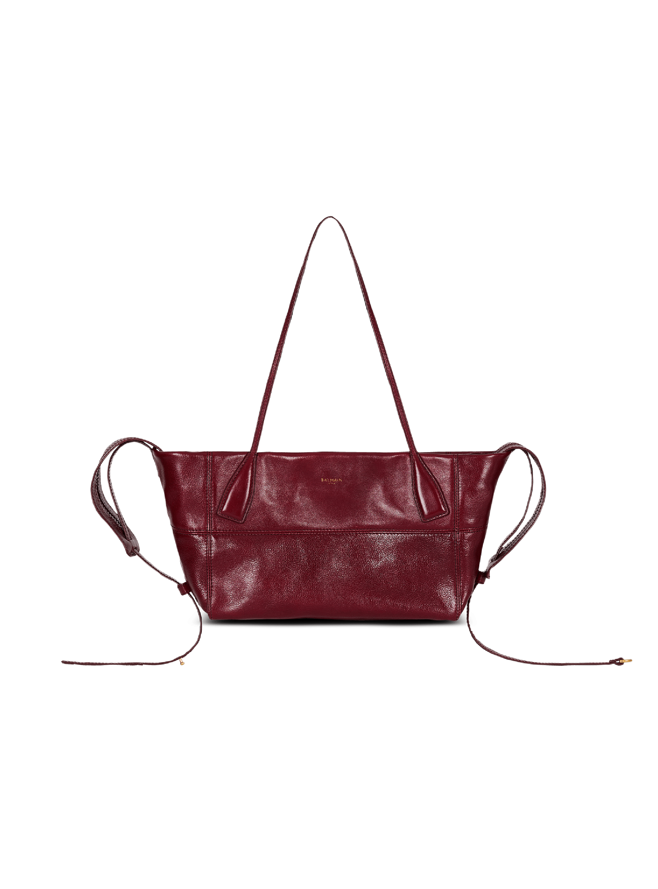 Small Track Zips calfskin tote bag