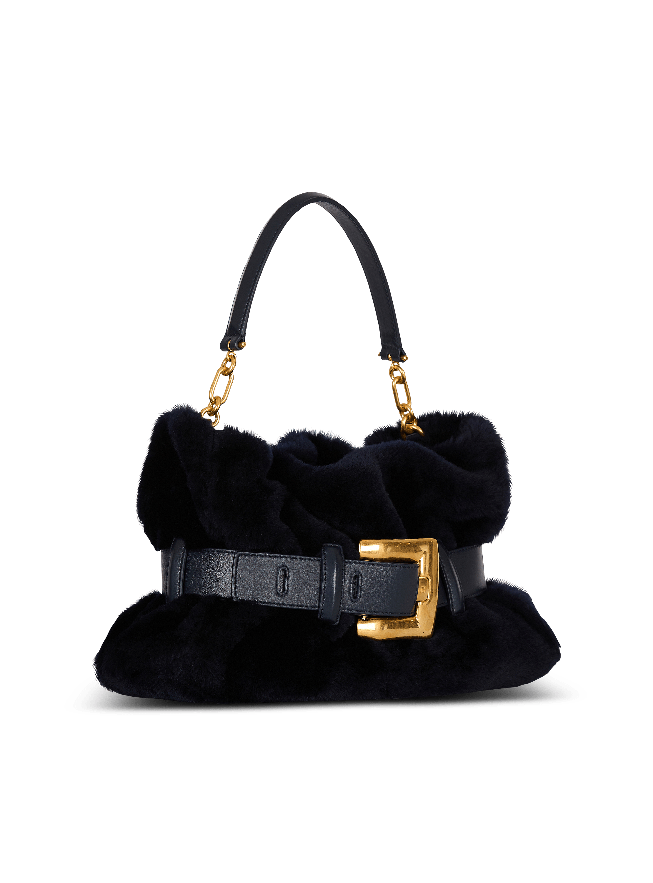 Medium Anthem bag in shearling