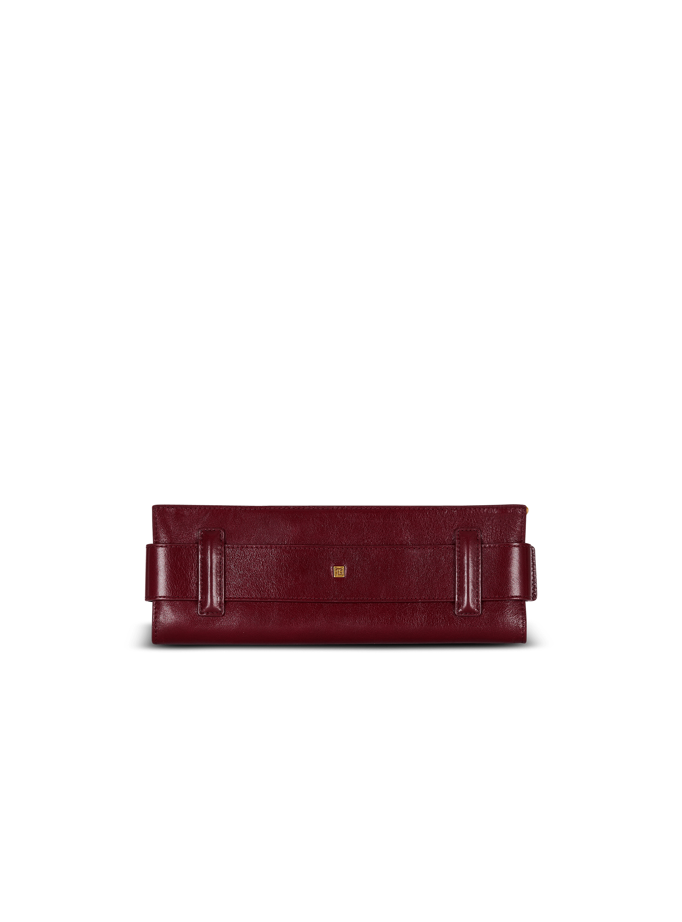 Anthem calfskin leather clutch