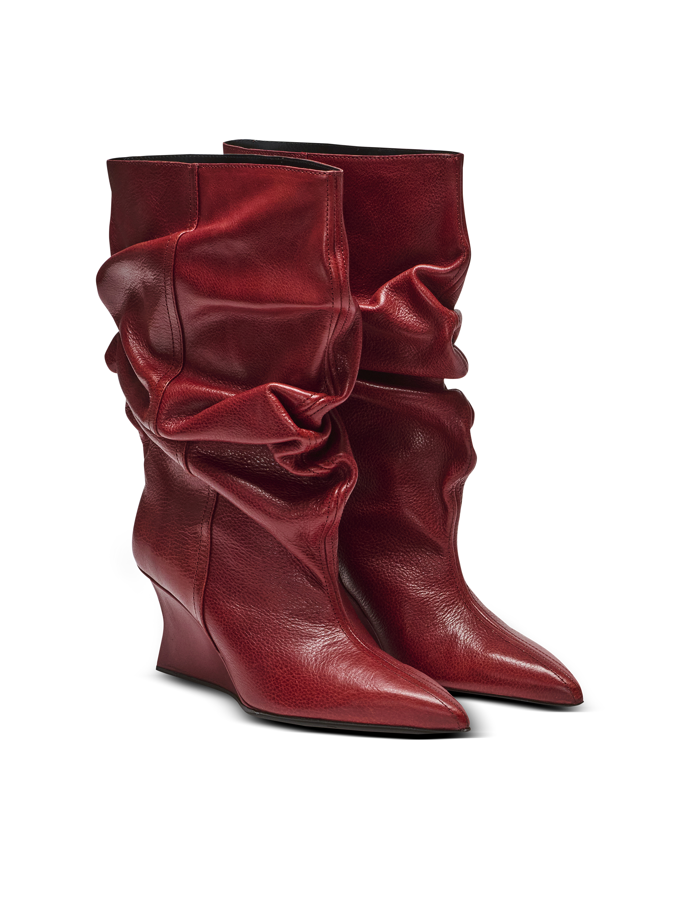 Wedge ankle boots