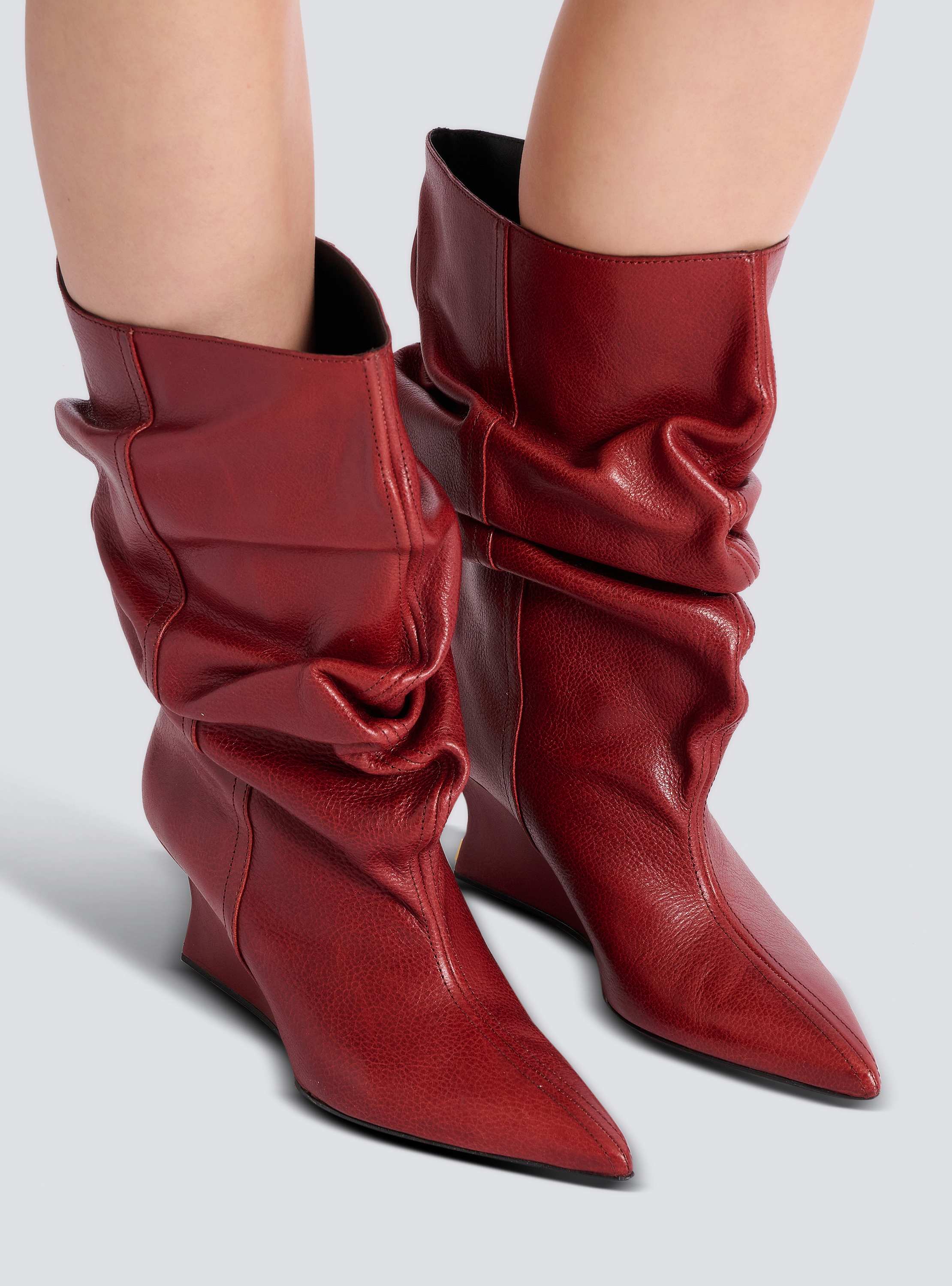 Wedge ankle boots