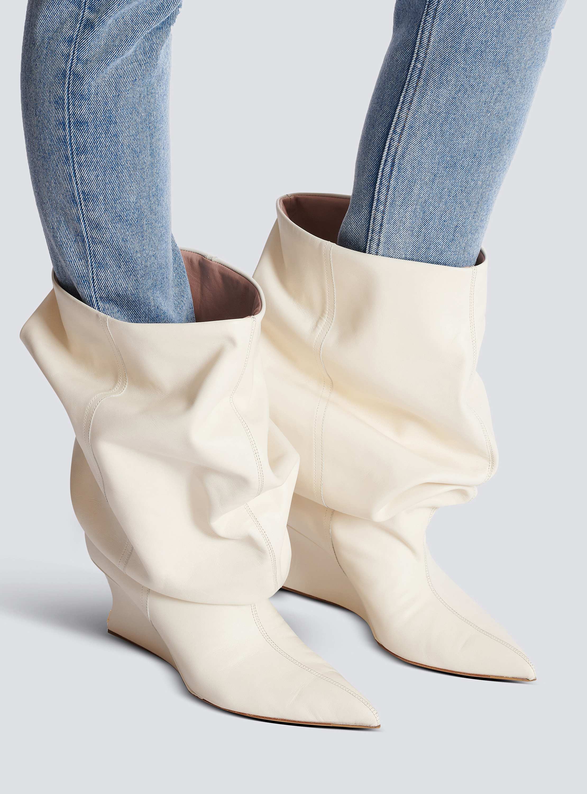 Wedge ankle boots