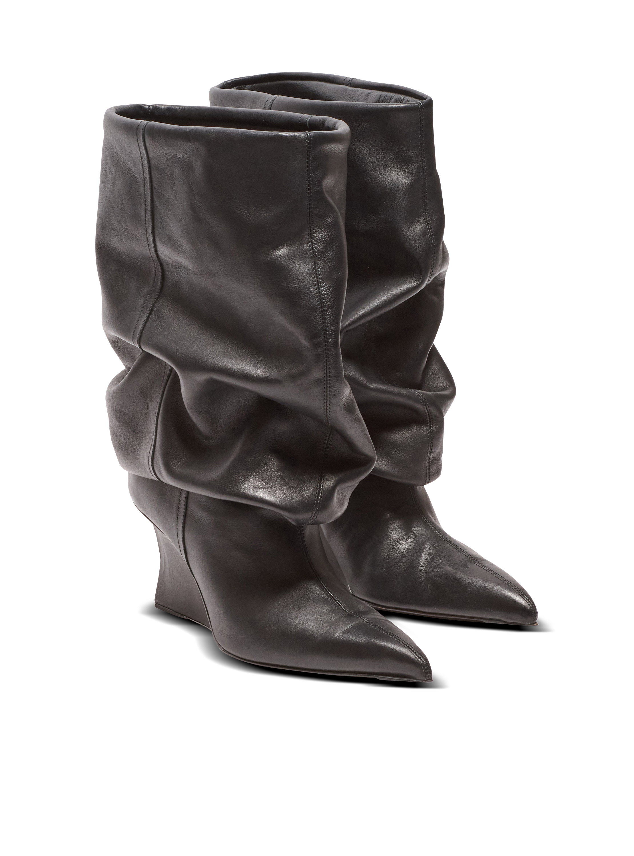 Wedge ankle boots