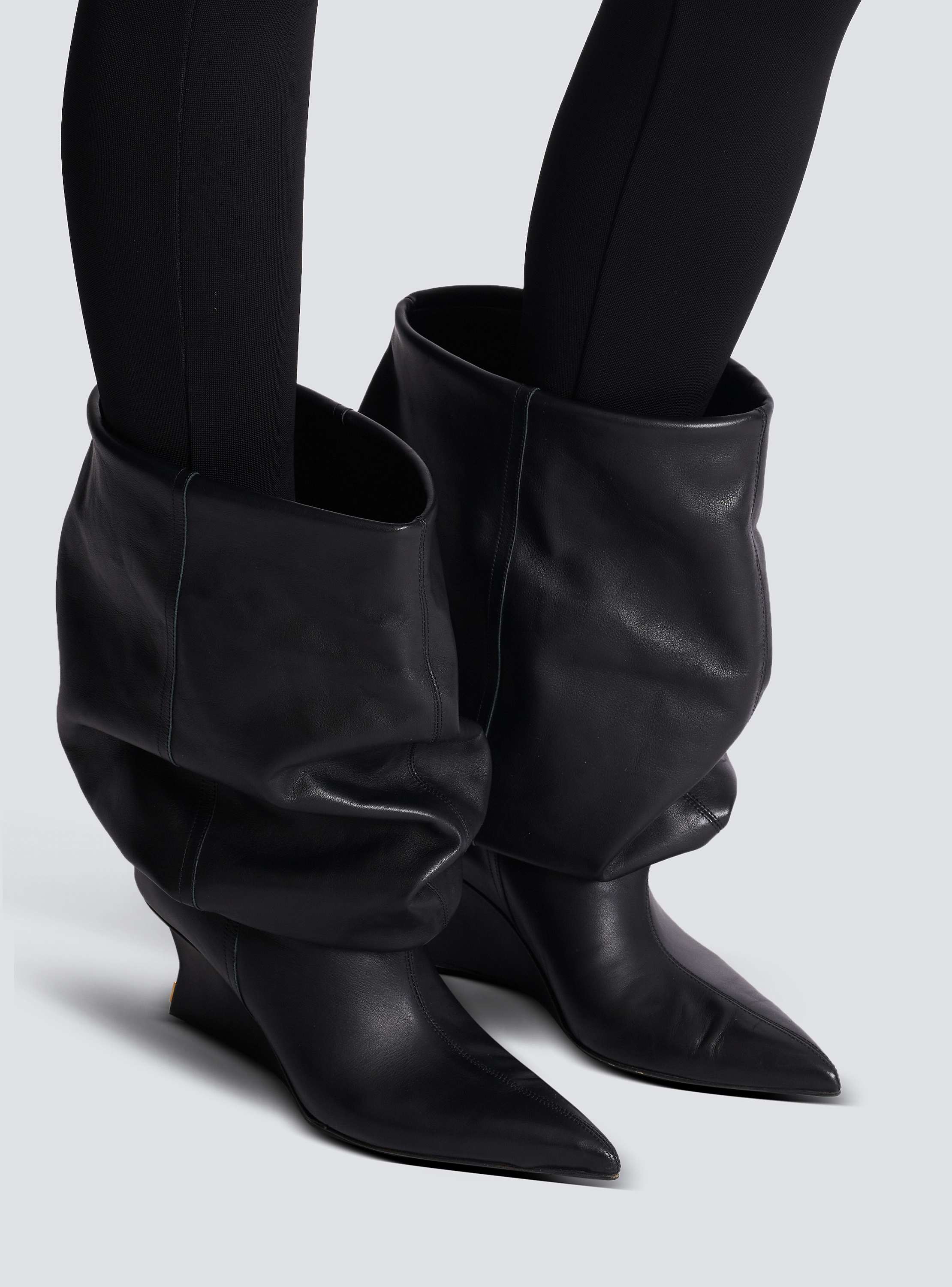 Wedge ankle boots