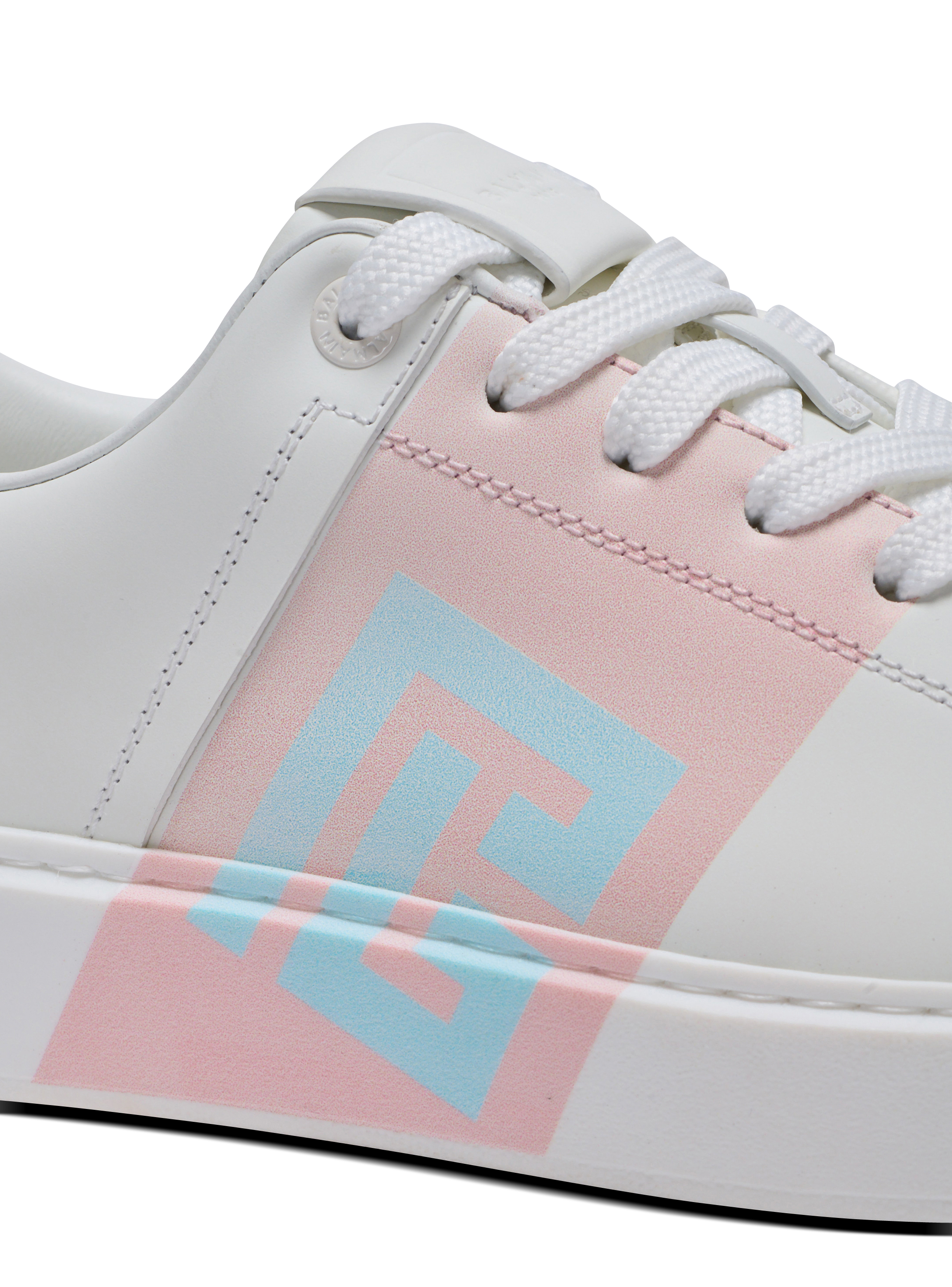 B-Court trainers in calfskin