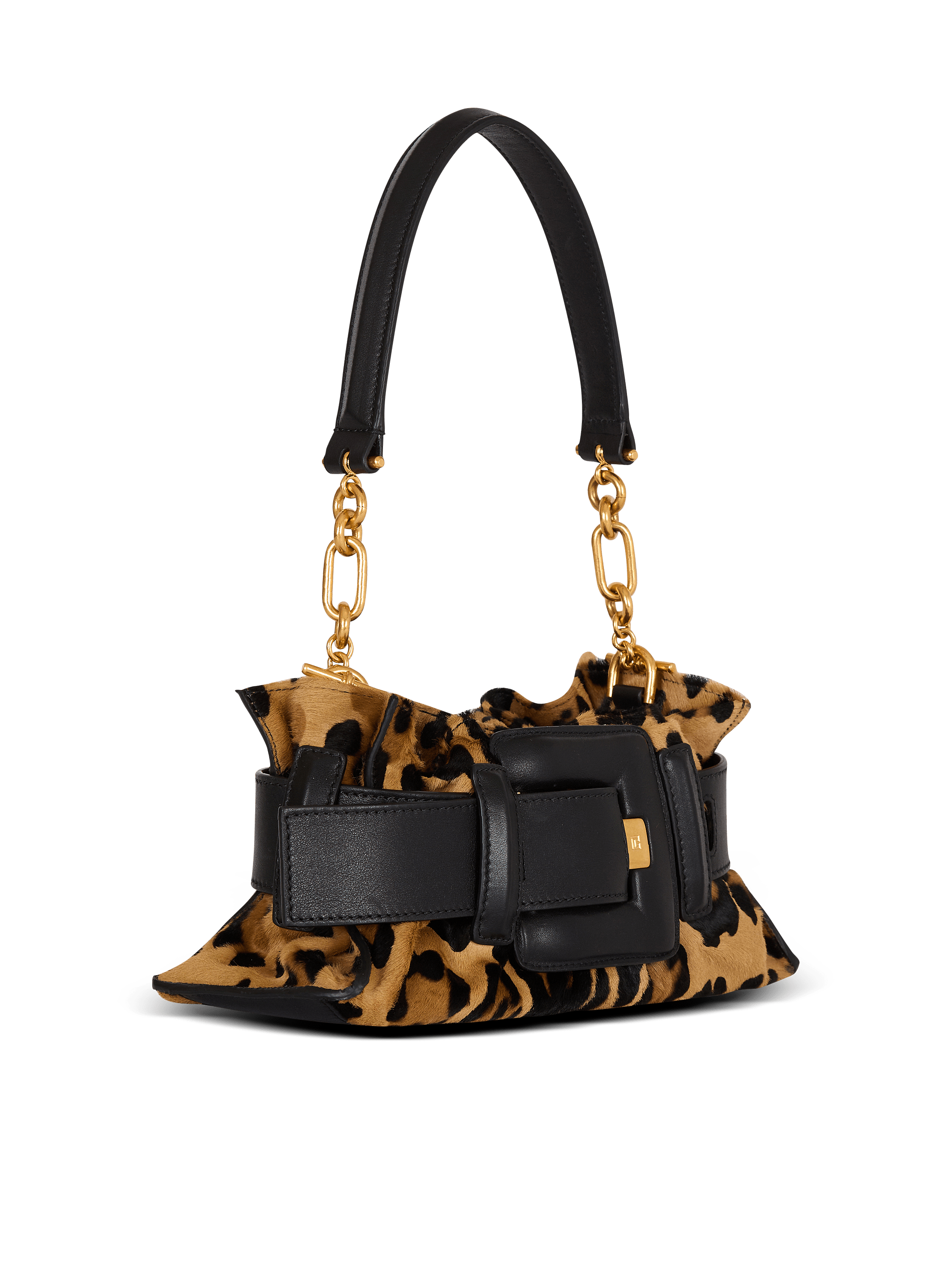 Anthem Mini ponyskin-style leopard print bag