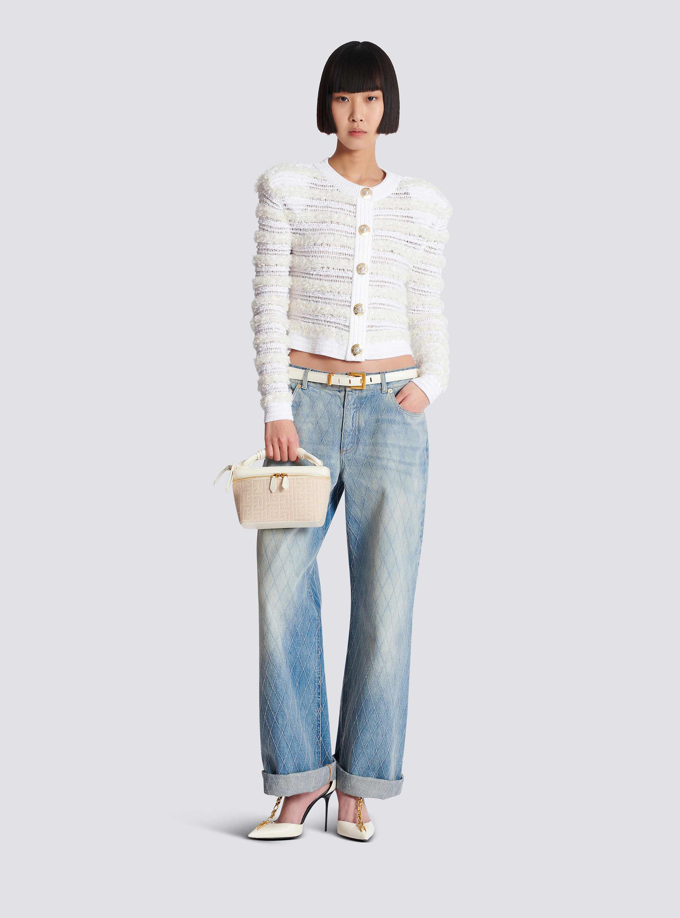 B-Army Vanity Case in monogrammed canvas and leather