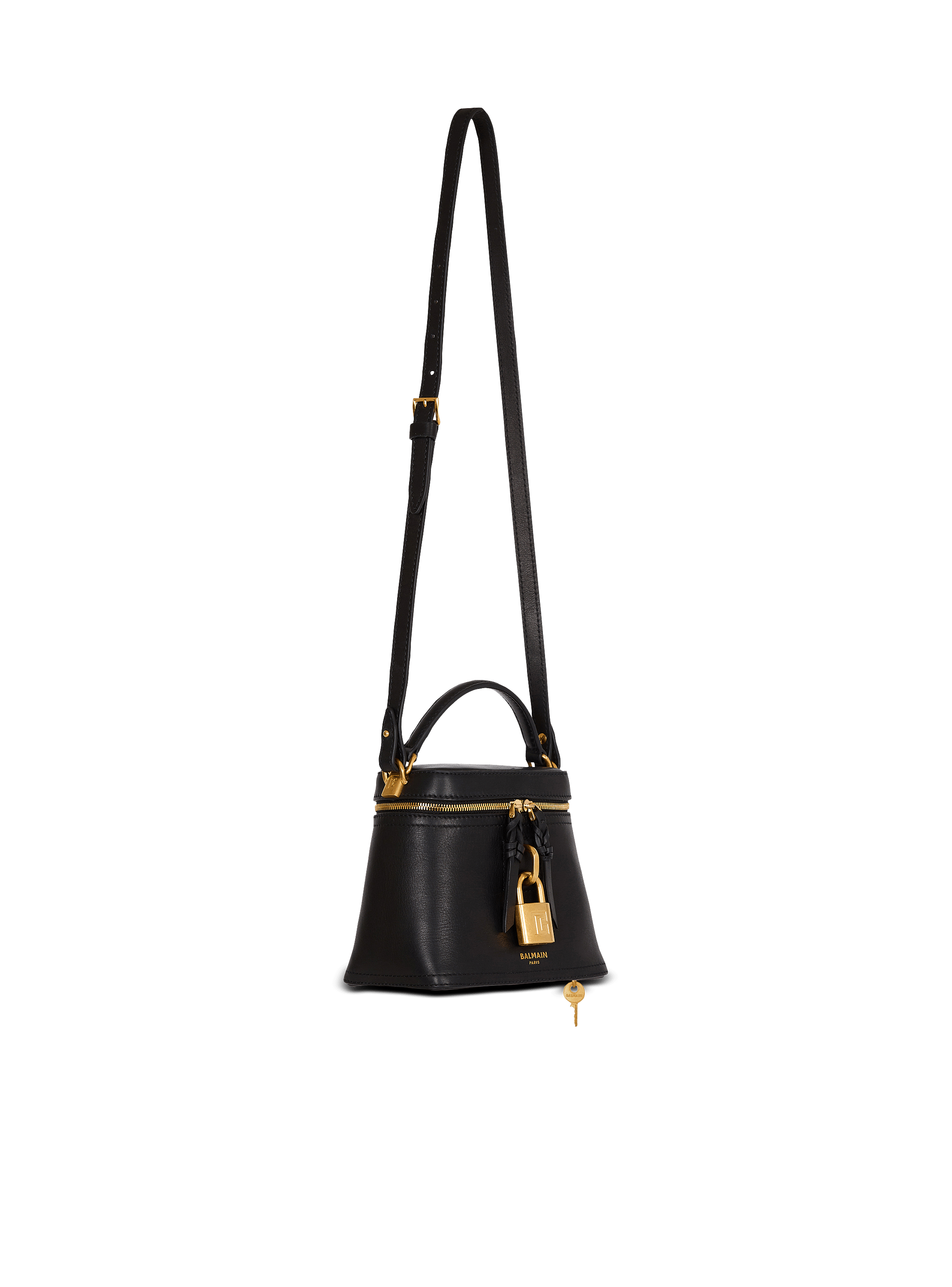 【関税＆送料込み】Balmain Pulse Vanity Bag Pulse Vanity calfskin leather bag - Women | BALMAIN