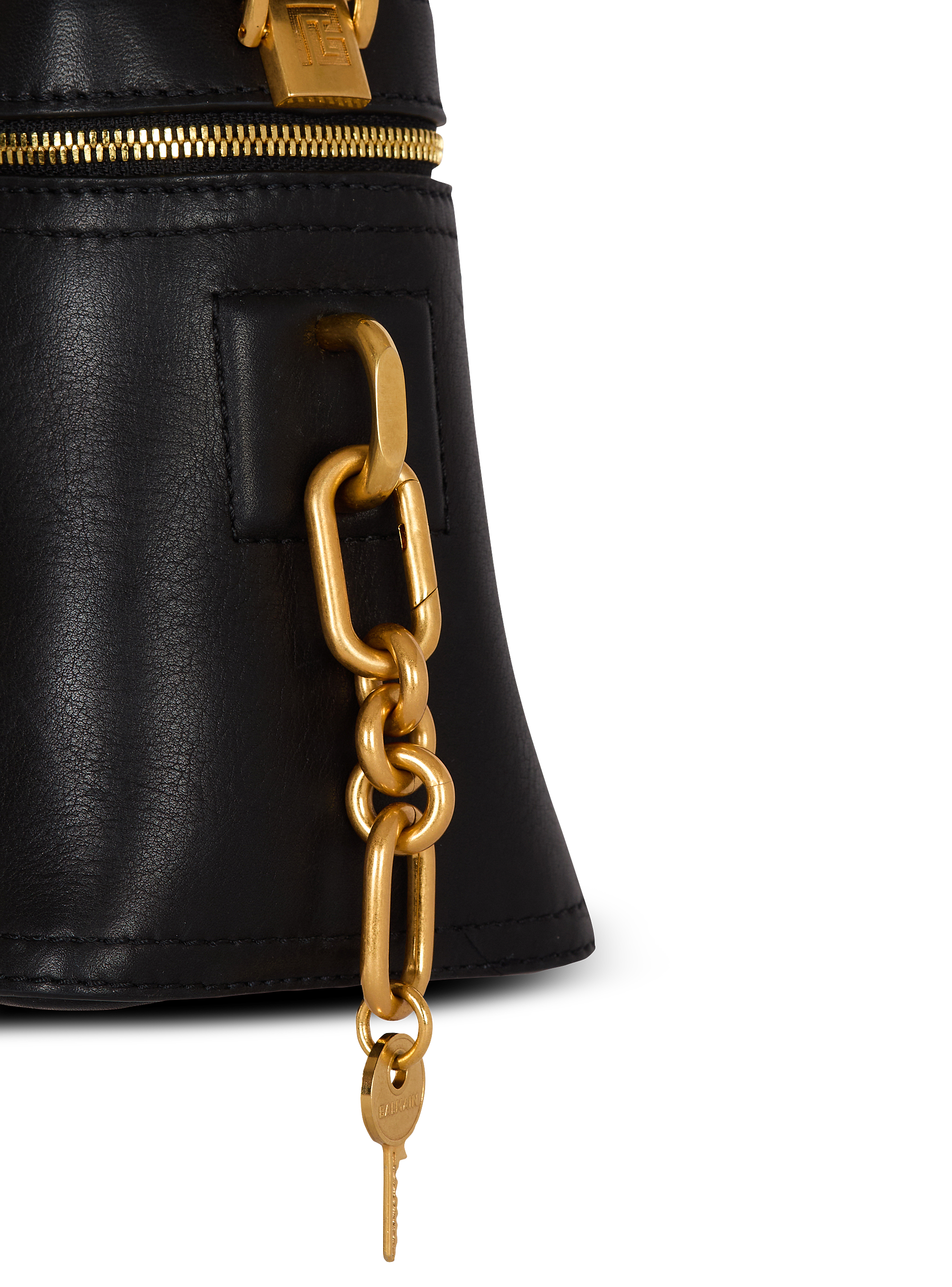【関税＆送料込み】Balmain Pulse Vanity Bag Pulse Vanity leopard print leather bag - Women | BALMAIN