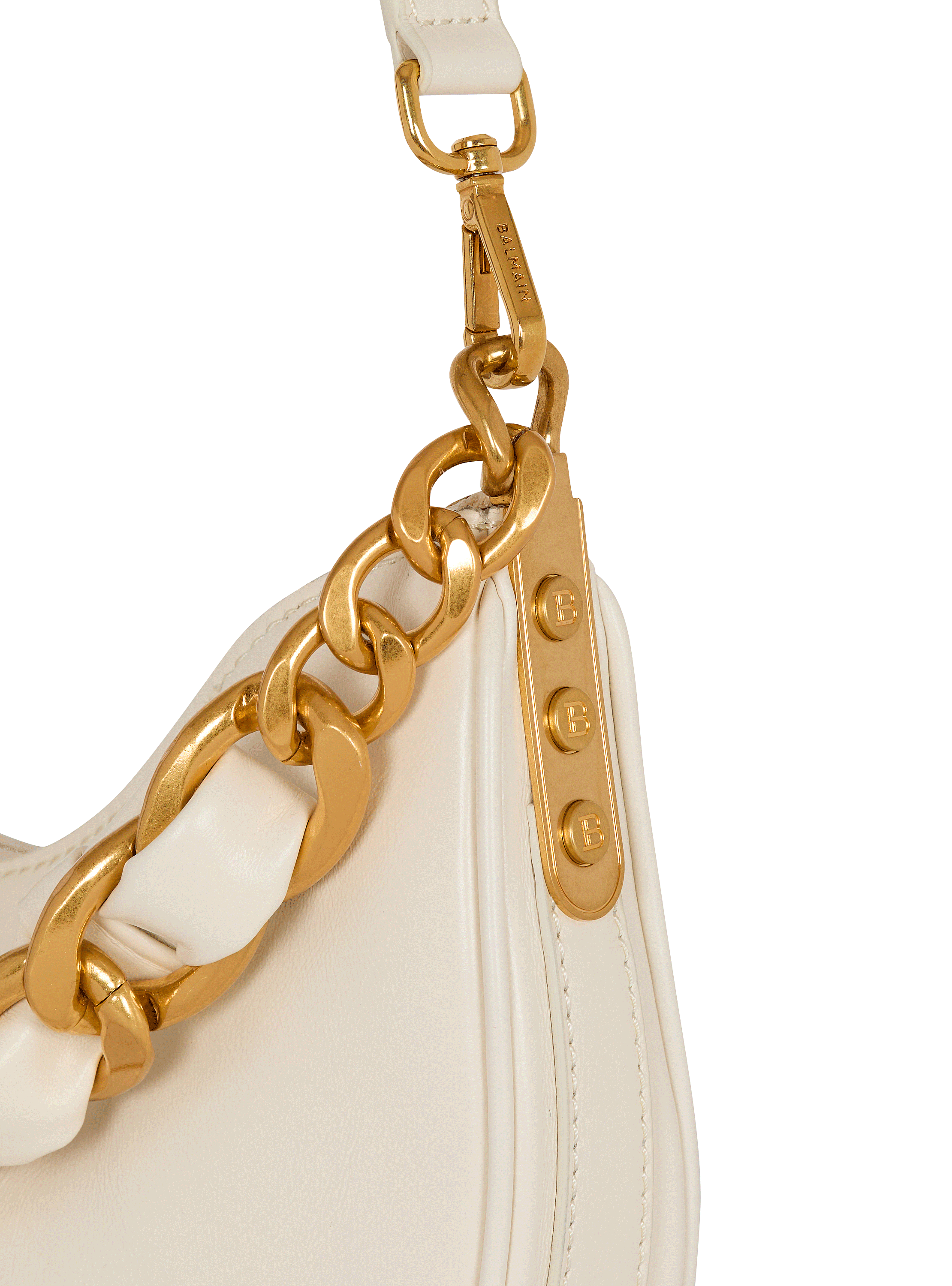 1945 Soft Moon crinkled calfskin leather bag