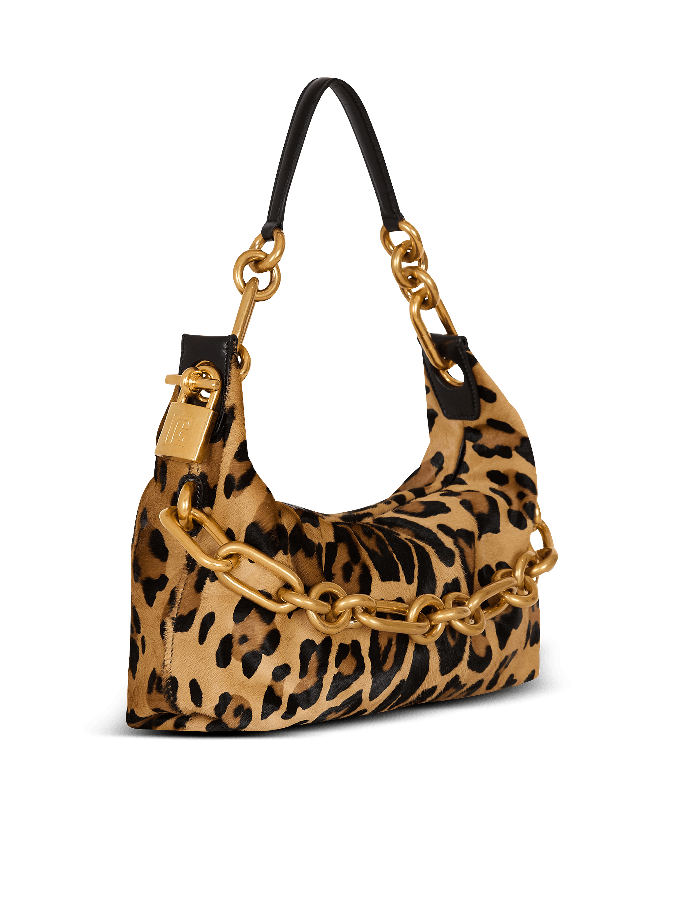 Sync Medium leopard print leather bag