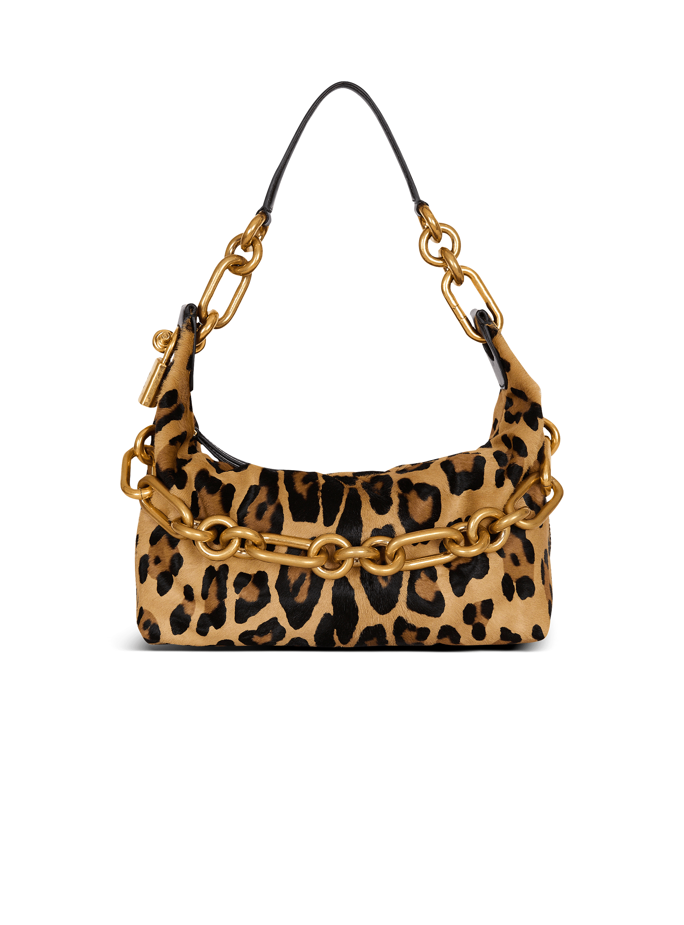 Sync Medium leopard print leather bag
