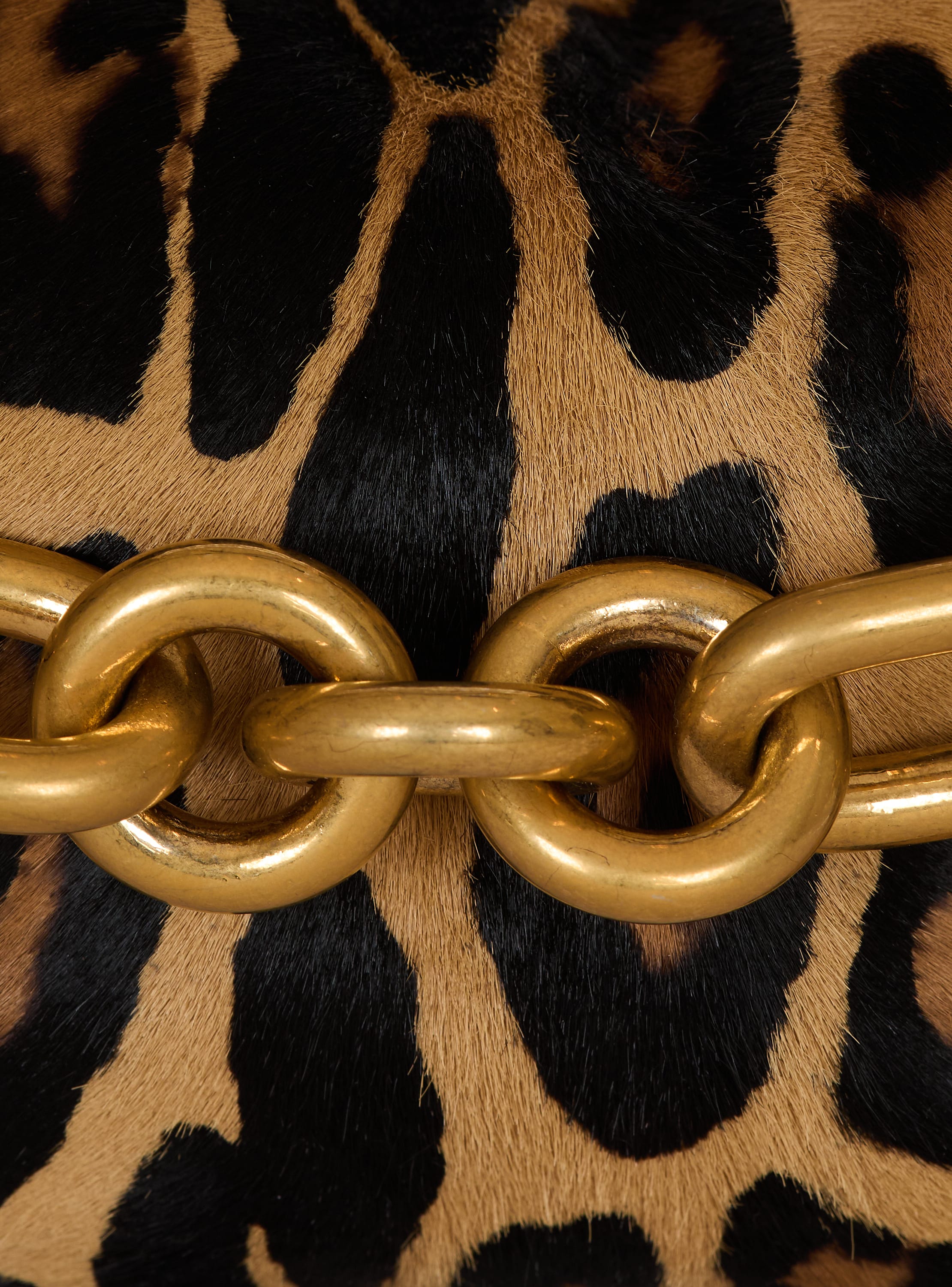 Sync Medium leopard print leather bag