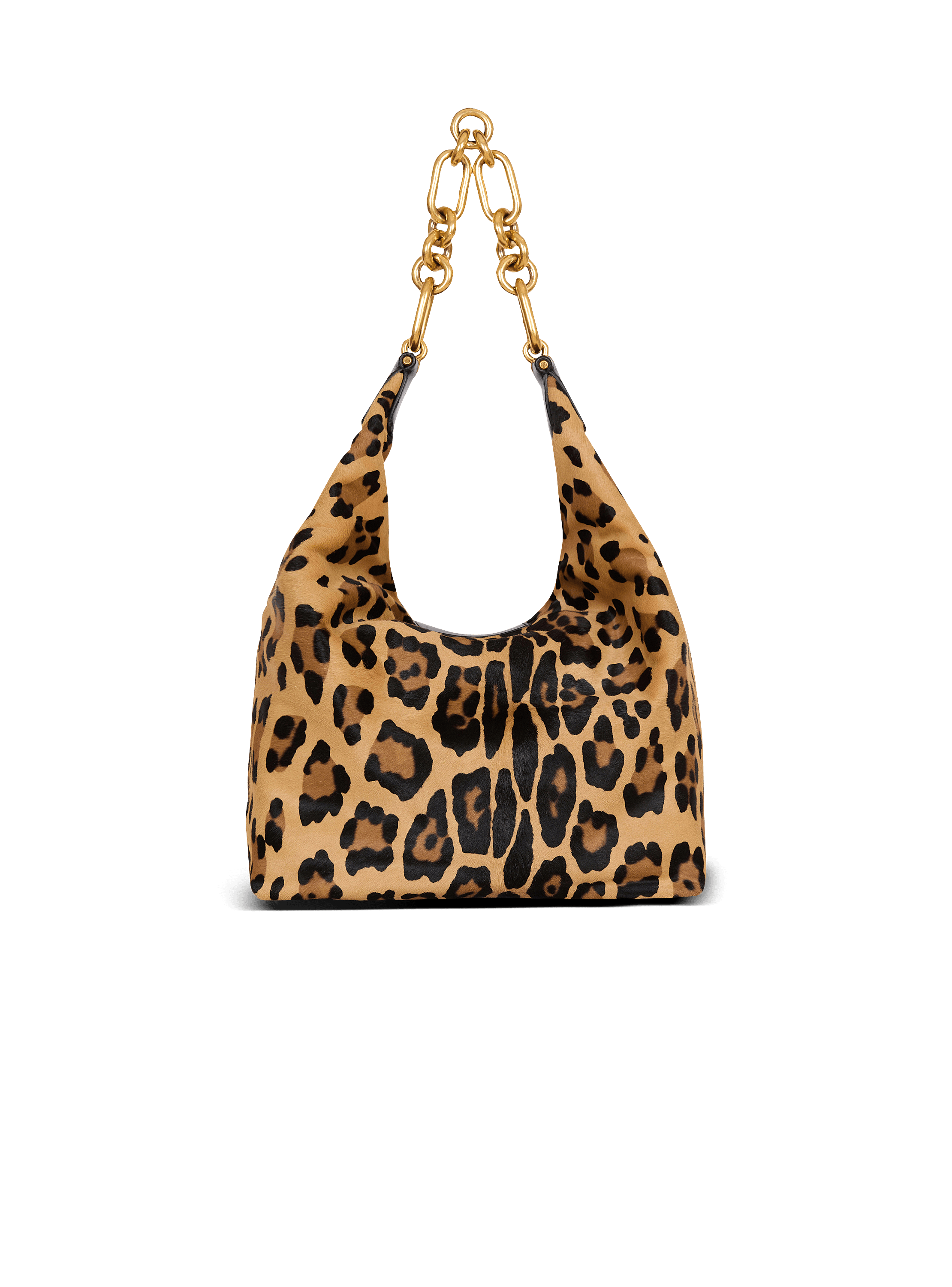 Sync Hobo leopard print leather bag