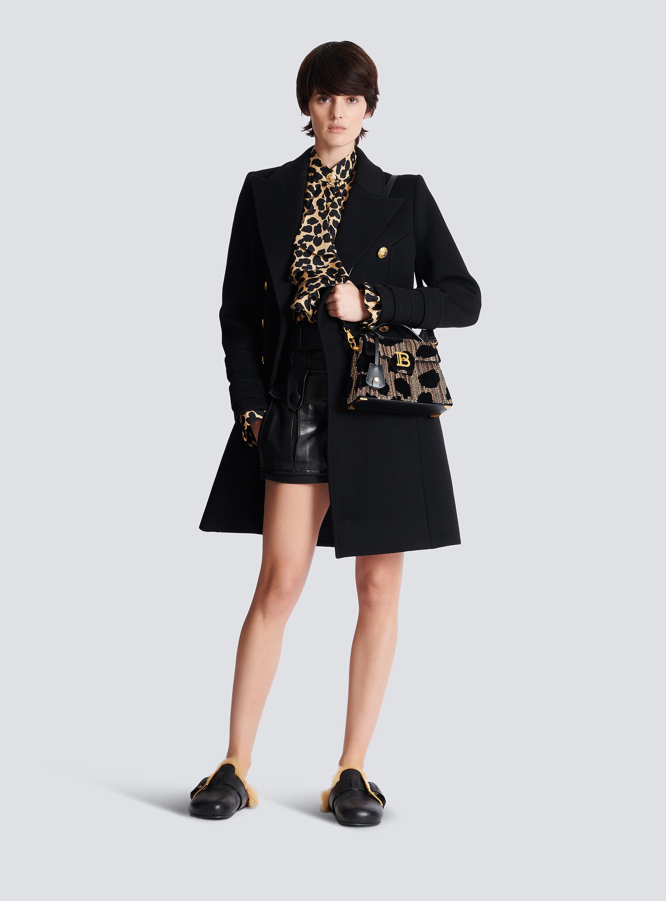 B-Buzz Dynasty 刺しゅう入りベルベット製 バッグ