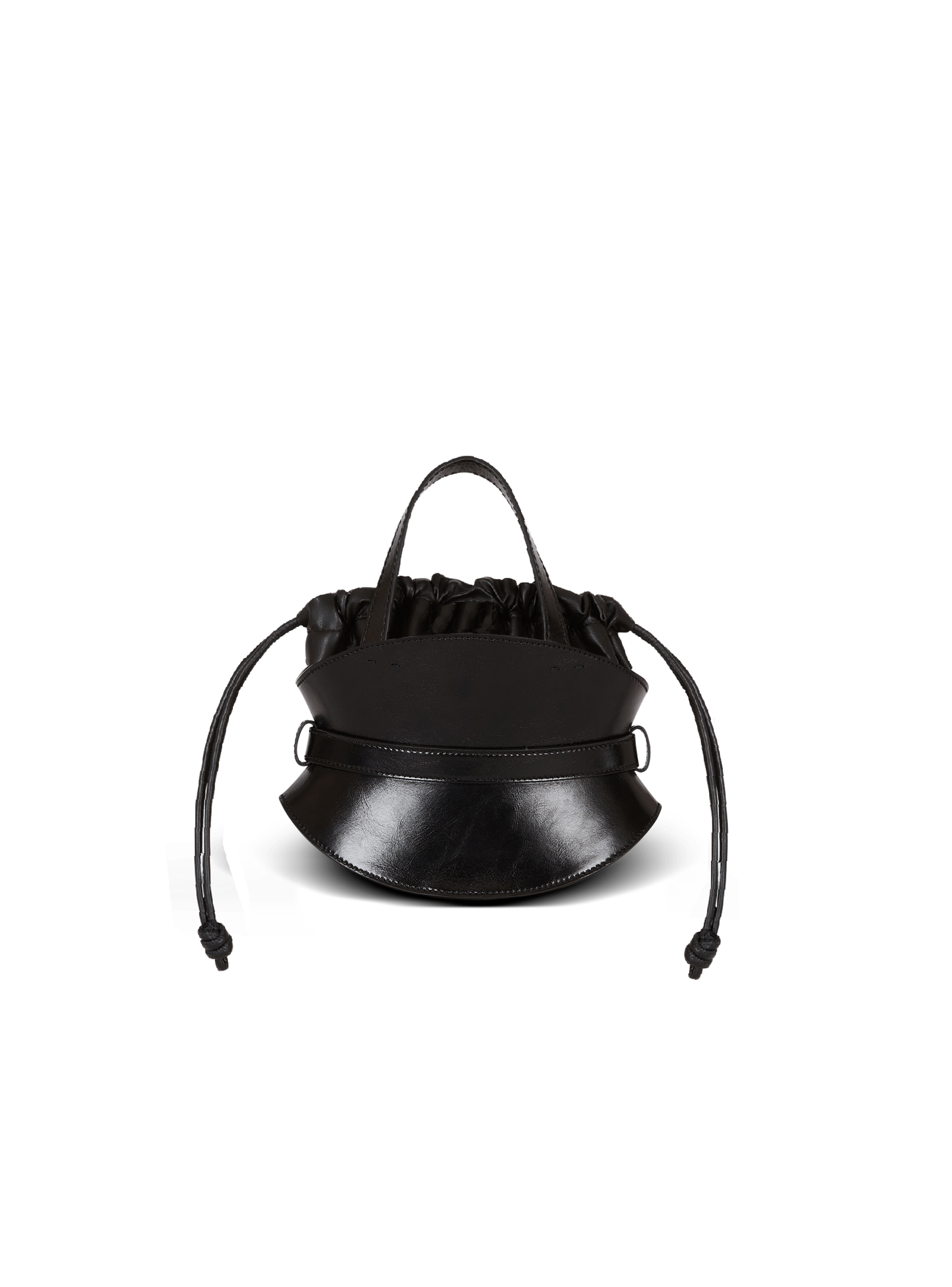 Shuffle Mini bag in leather - Women | BALMAIN