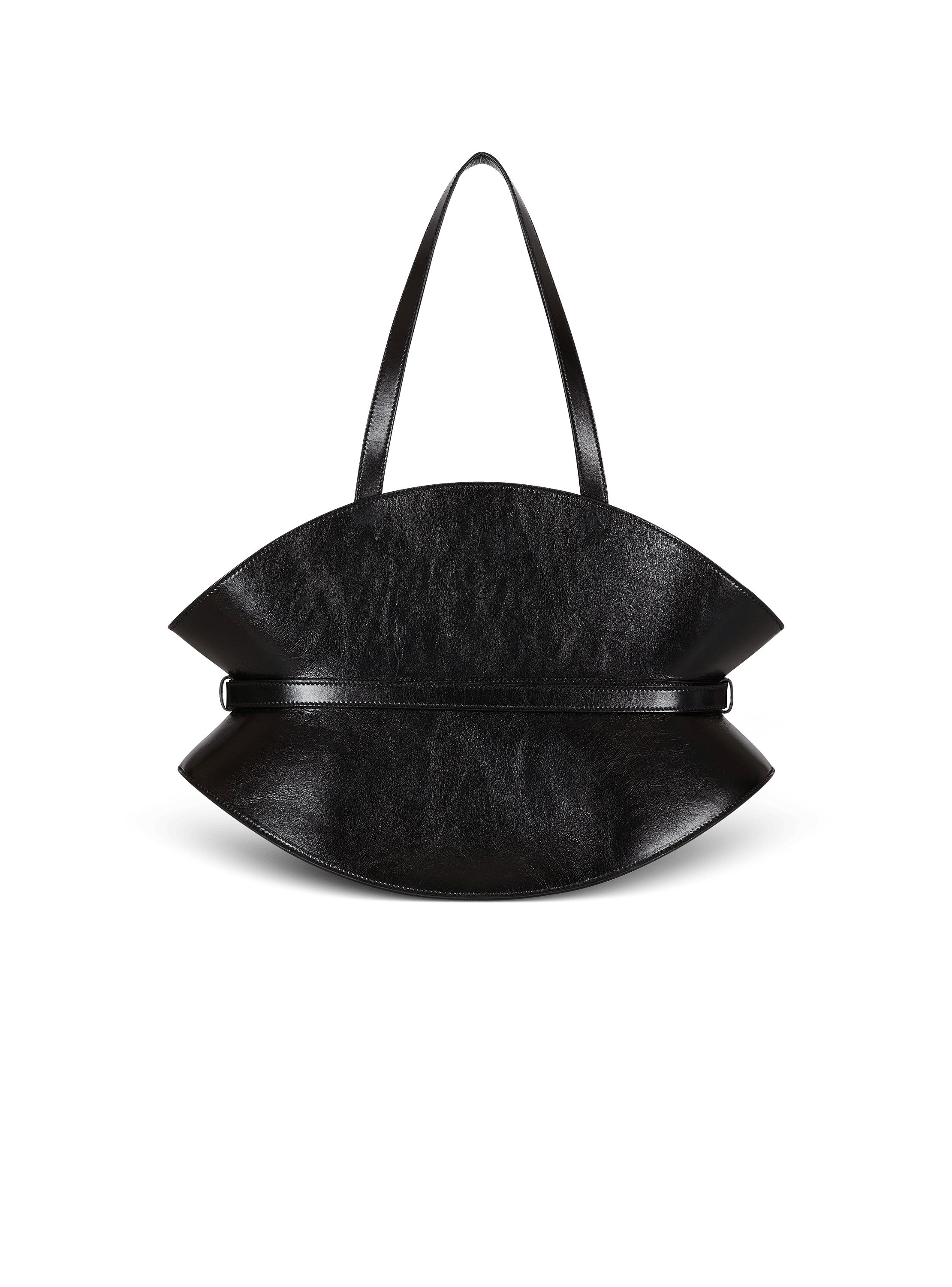 【関税＆送料込み】Balmain Shuffle Bag Shuffle Medium bag in leather - Women | BALMAIN