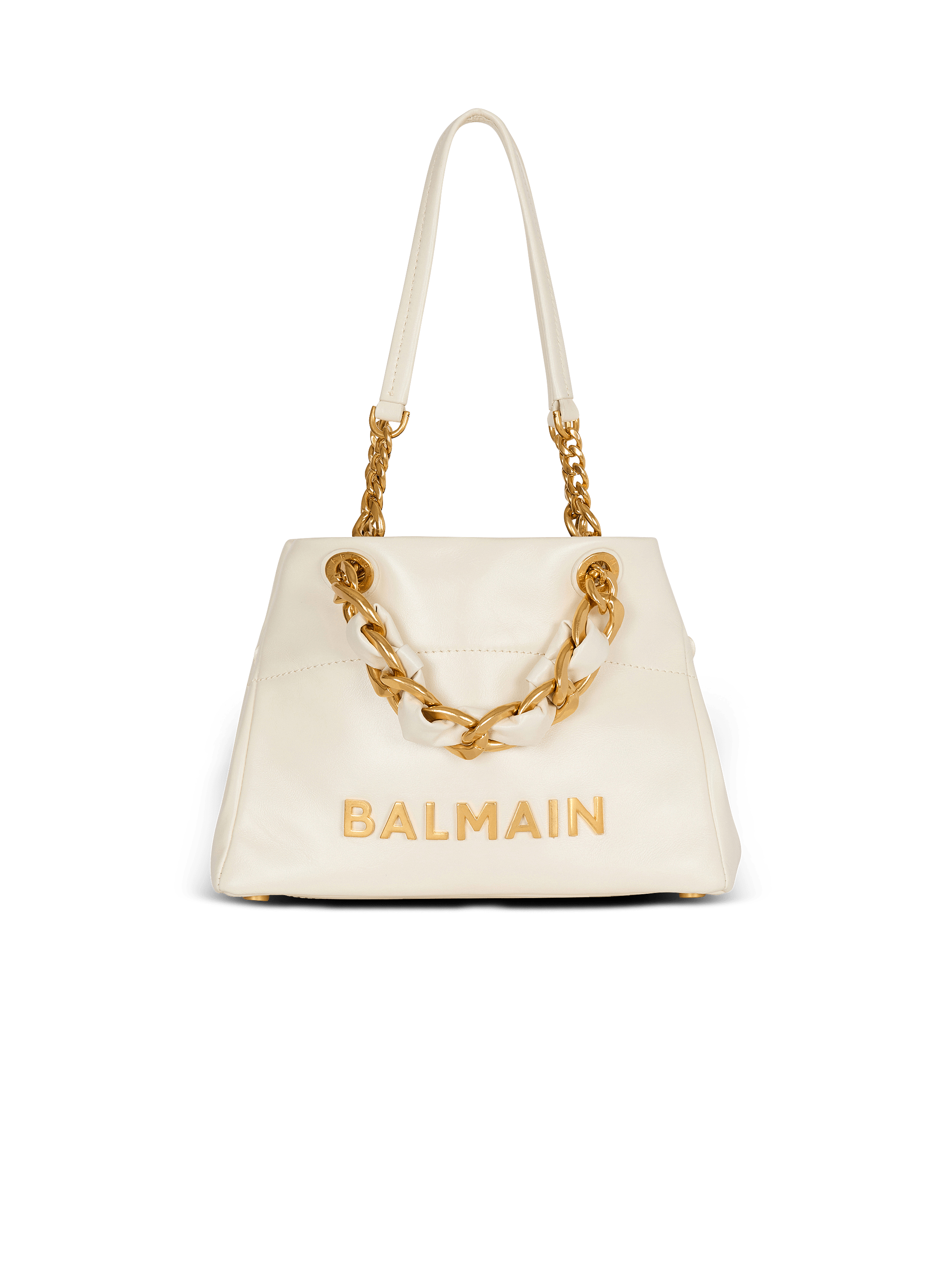 1945 Soft Small crinkled leather tote bag