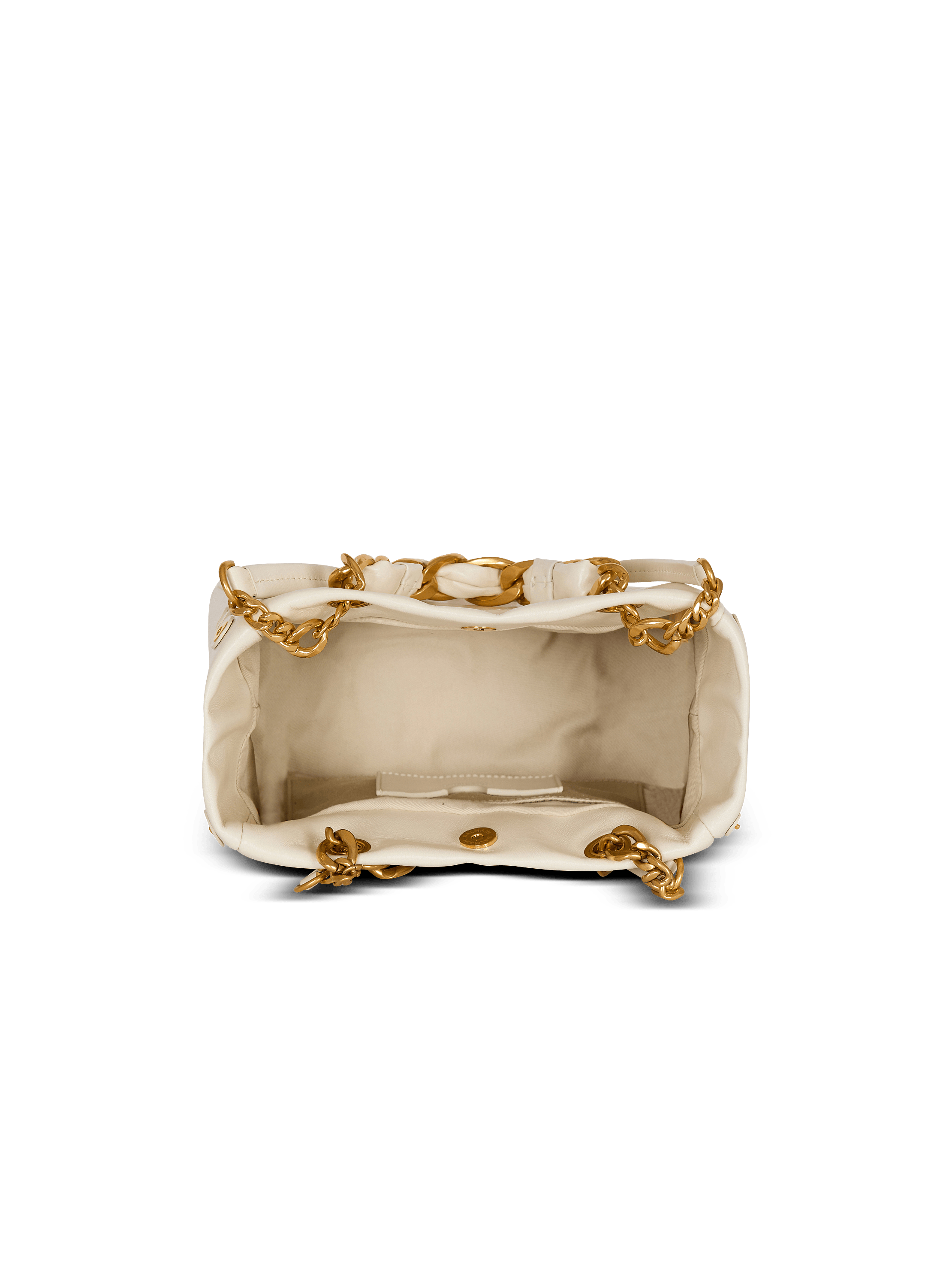 1945 Soft Small crinkled leather tote bag