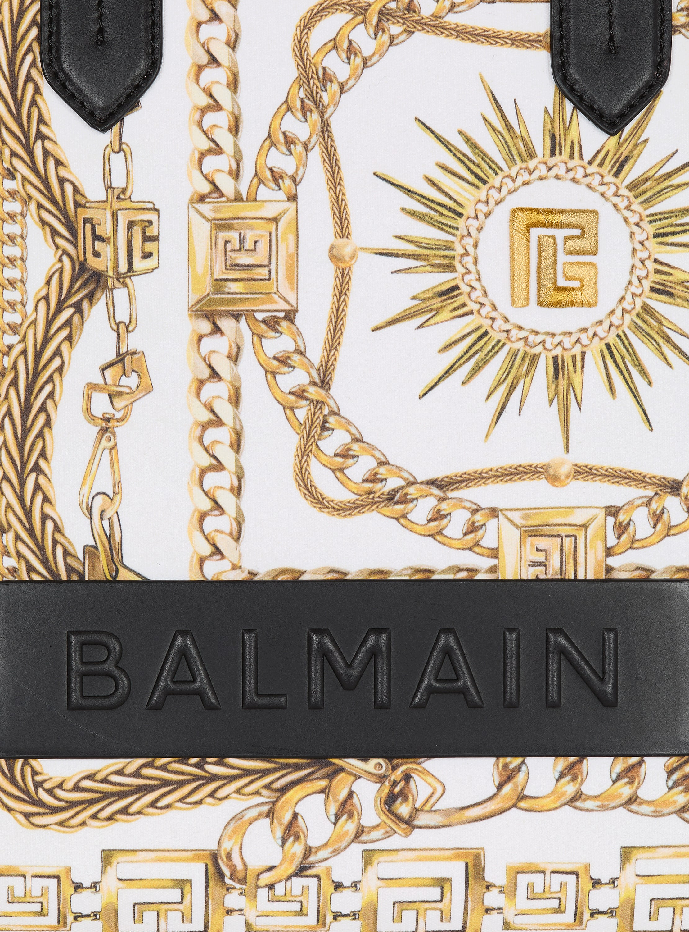 B-Army Medium tote bag in printed canvas 