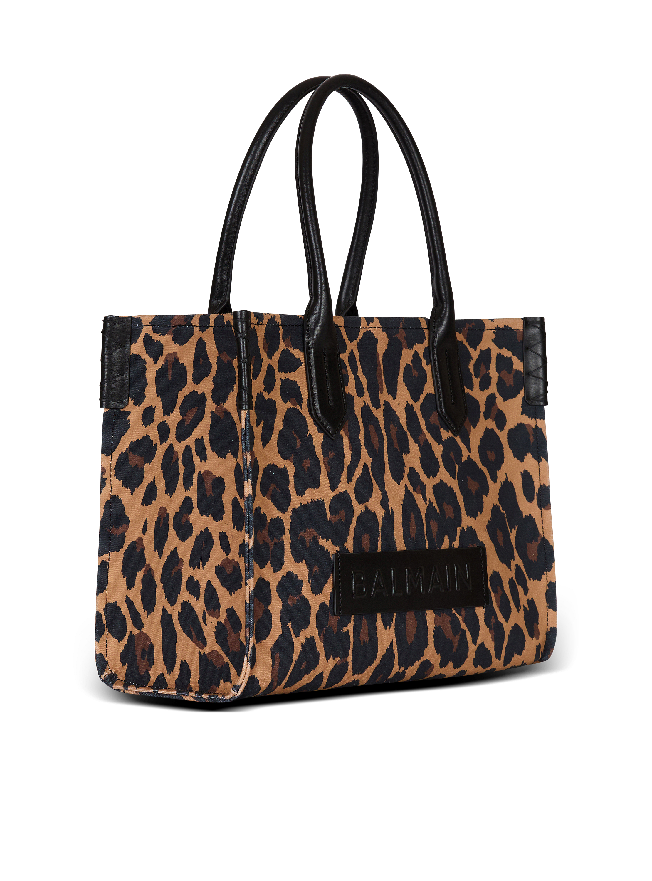 B-Army 36 leopard print tote bag - Women | BALMAIN