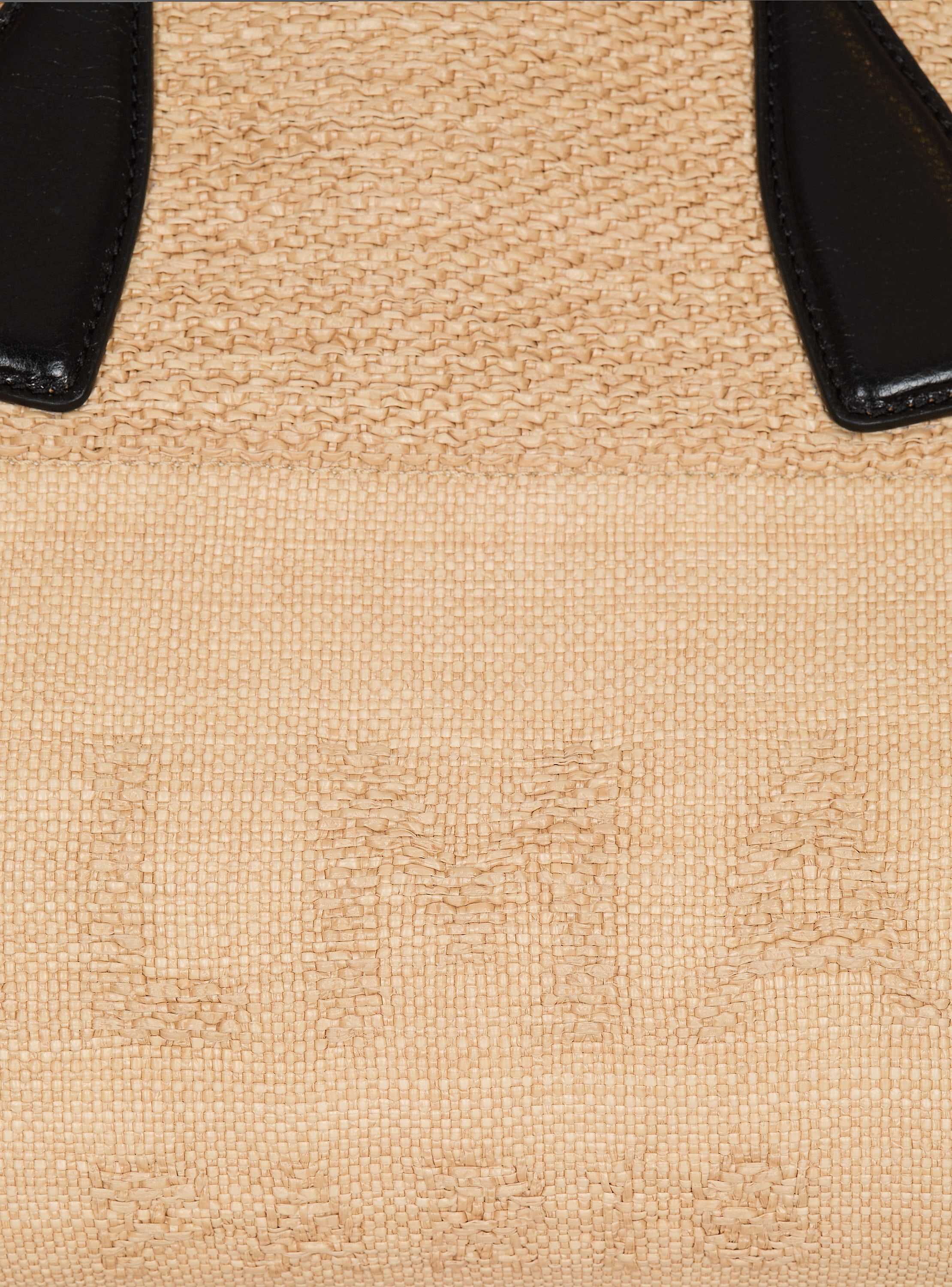 Track raffia tote bag - Women | BALMAIN