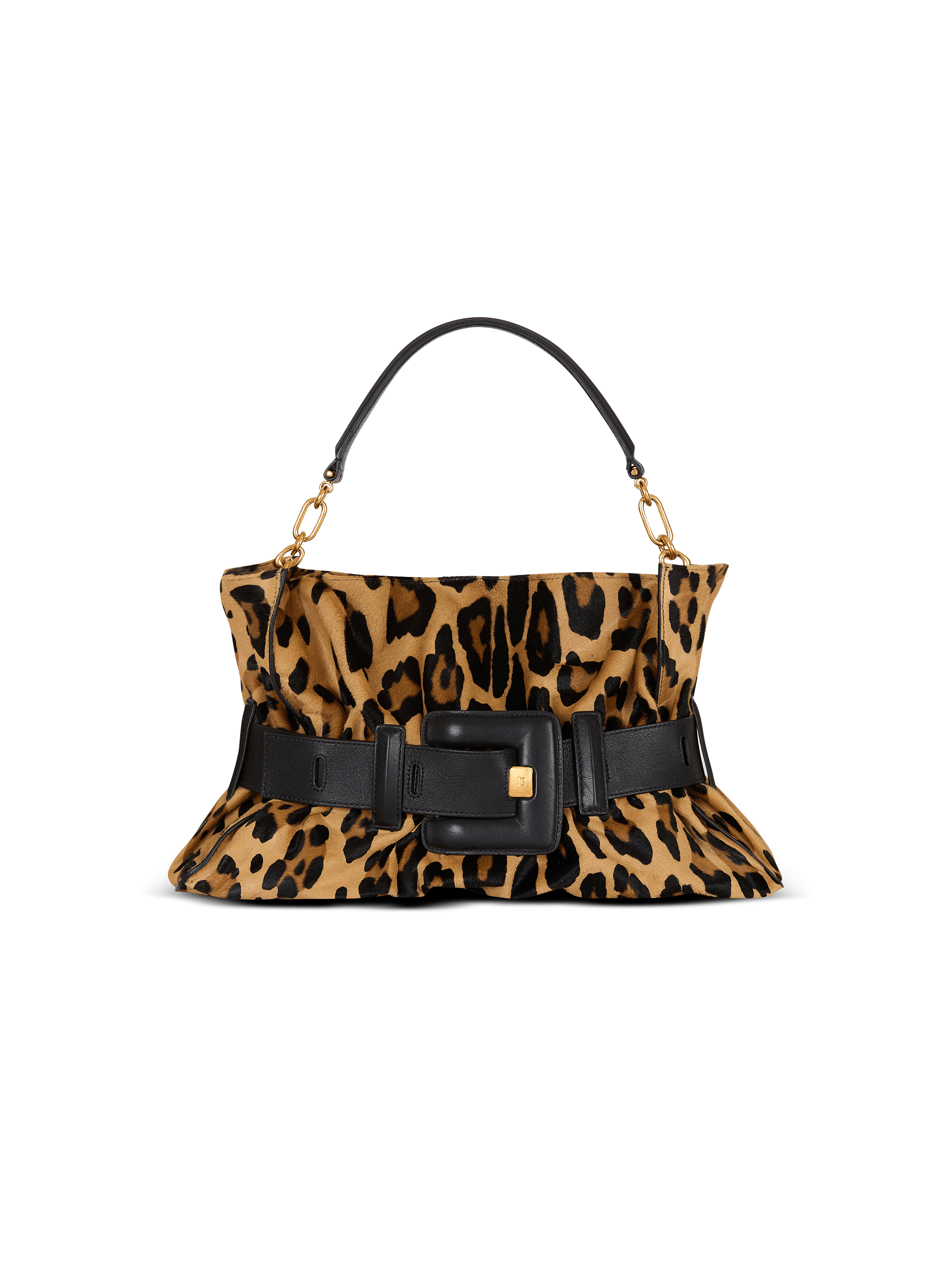 Anthem Medium ponyskin-style leopard print bag