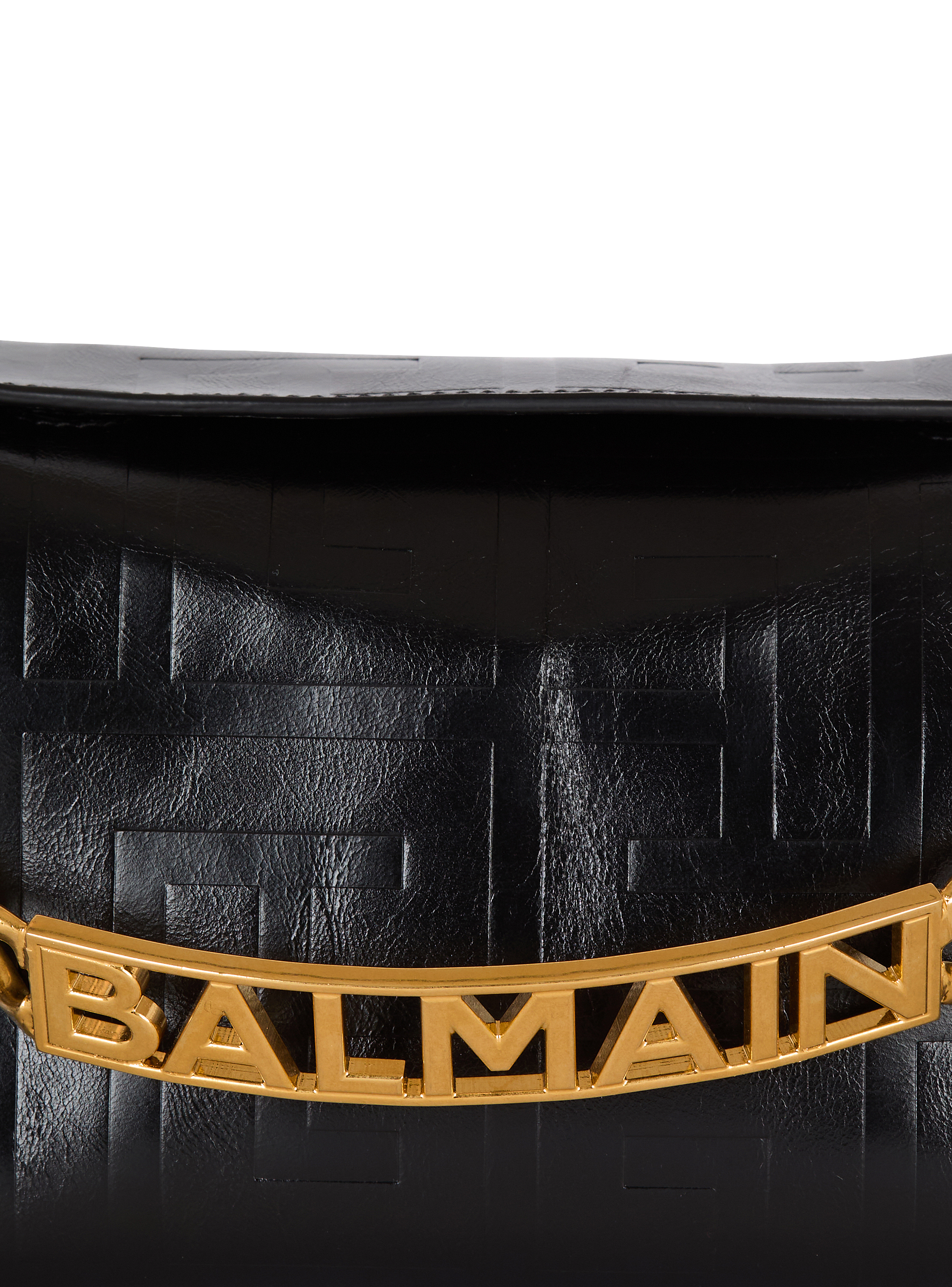 1945 Soft clutch in crinkled calfskin leather