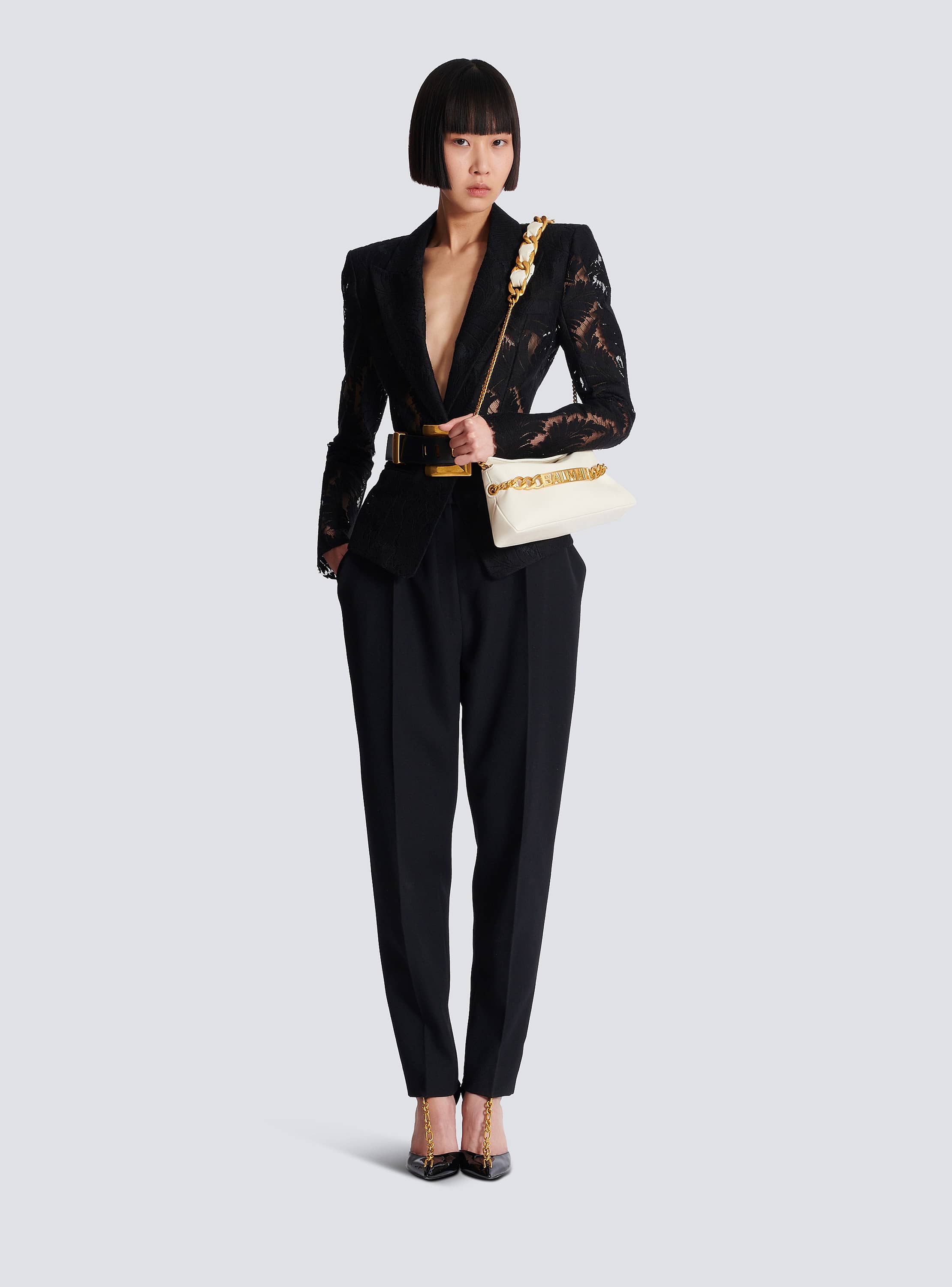 1945 ソフト クリンクルカーフレザー製 クラッチ 