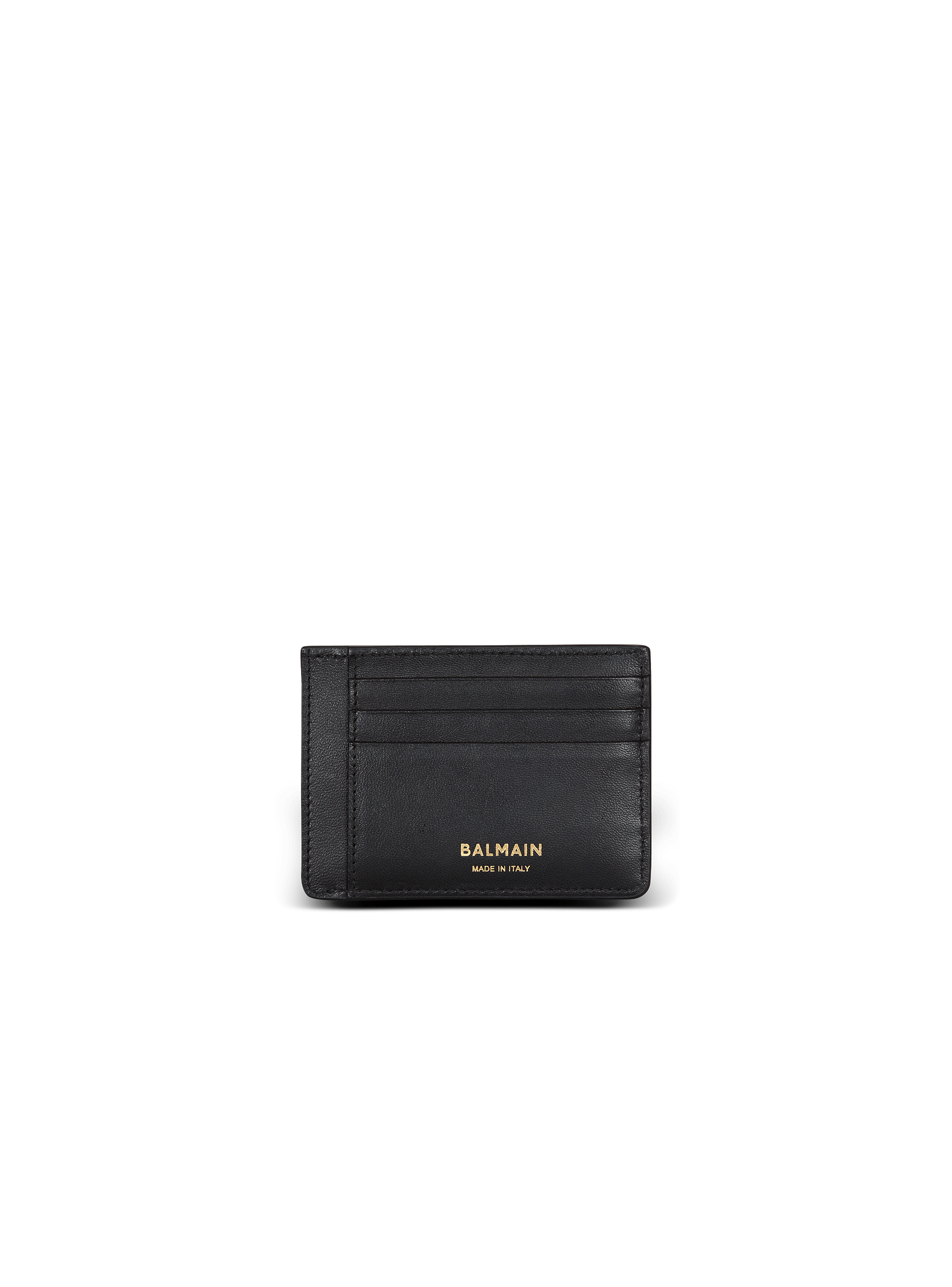 Anthem calfskin leather card holder