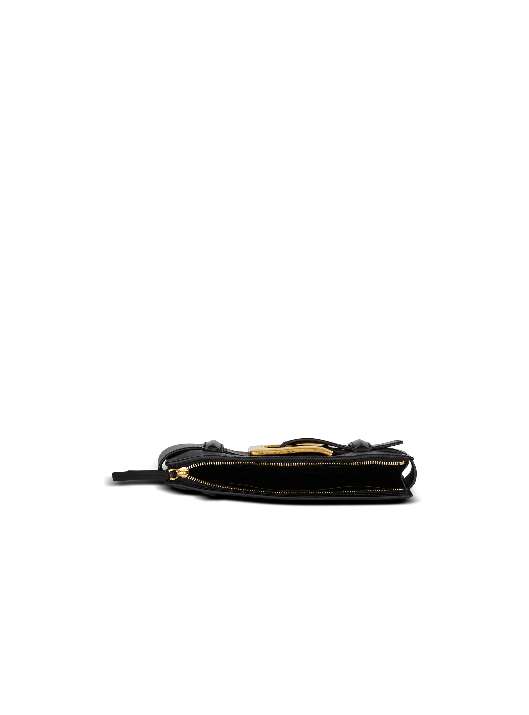 クラッチバッグ BALMAIN Woman Clutch Black FN1OC262LVGX 0PA Anthem calfskin leather clutch black black - Women | BALMAIN