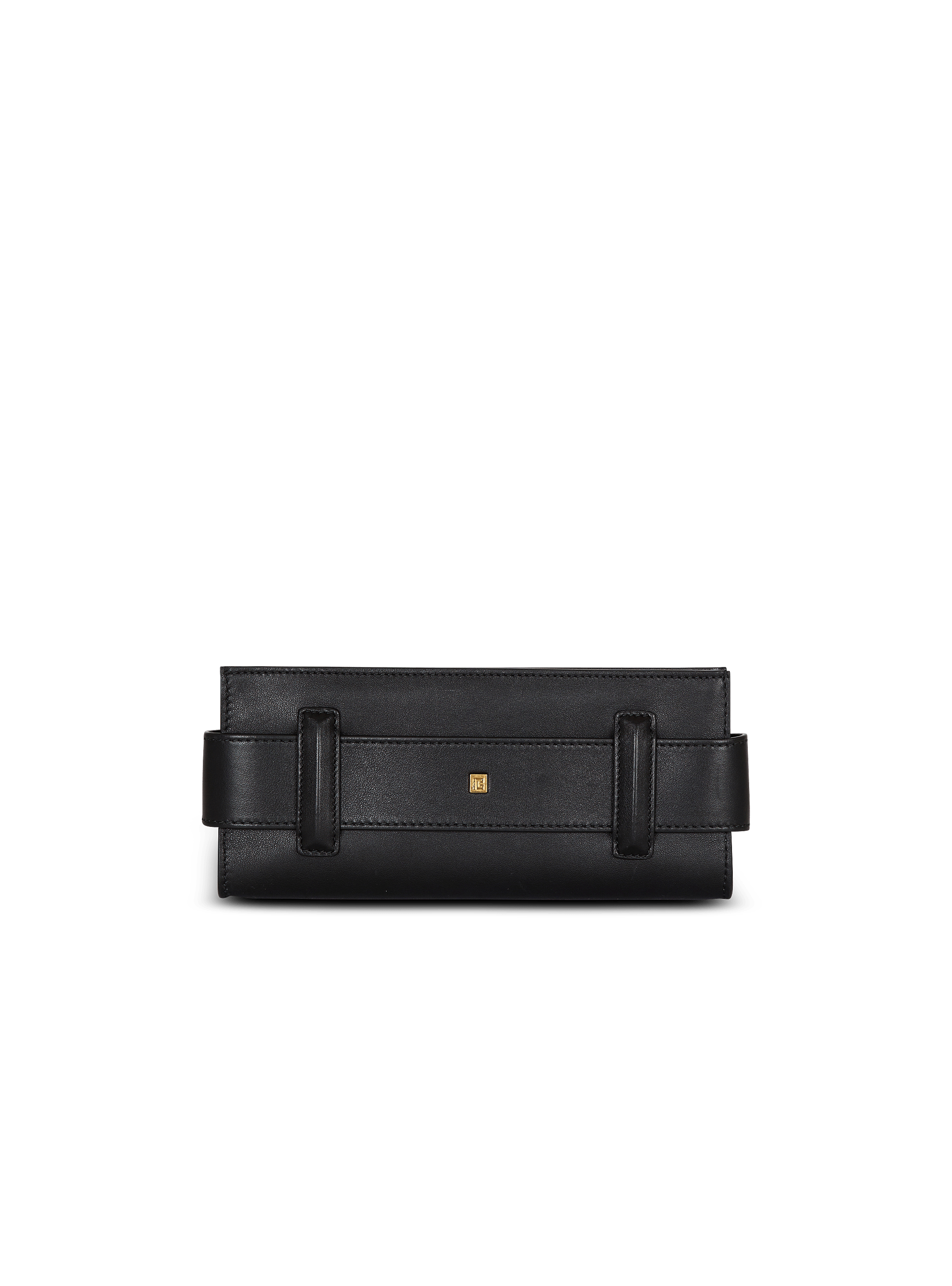クラッチバッグ BALMAIN Woman Clutch Black FN1OC262LVGX 0PA Anthem calfskin leather clutch black black - Women | BALMAIN